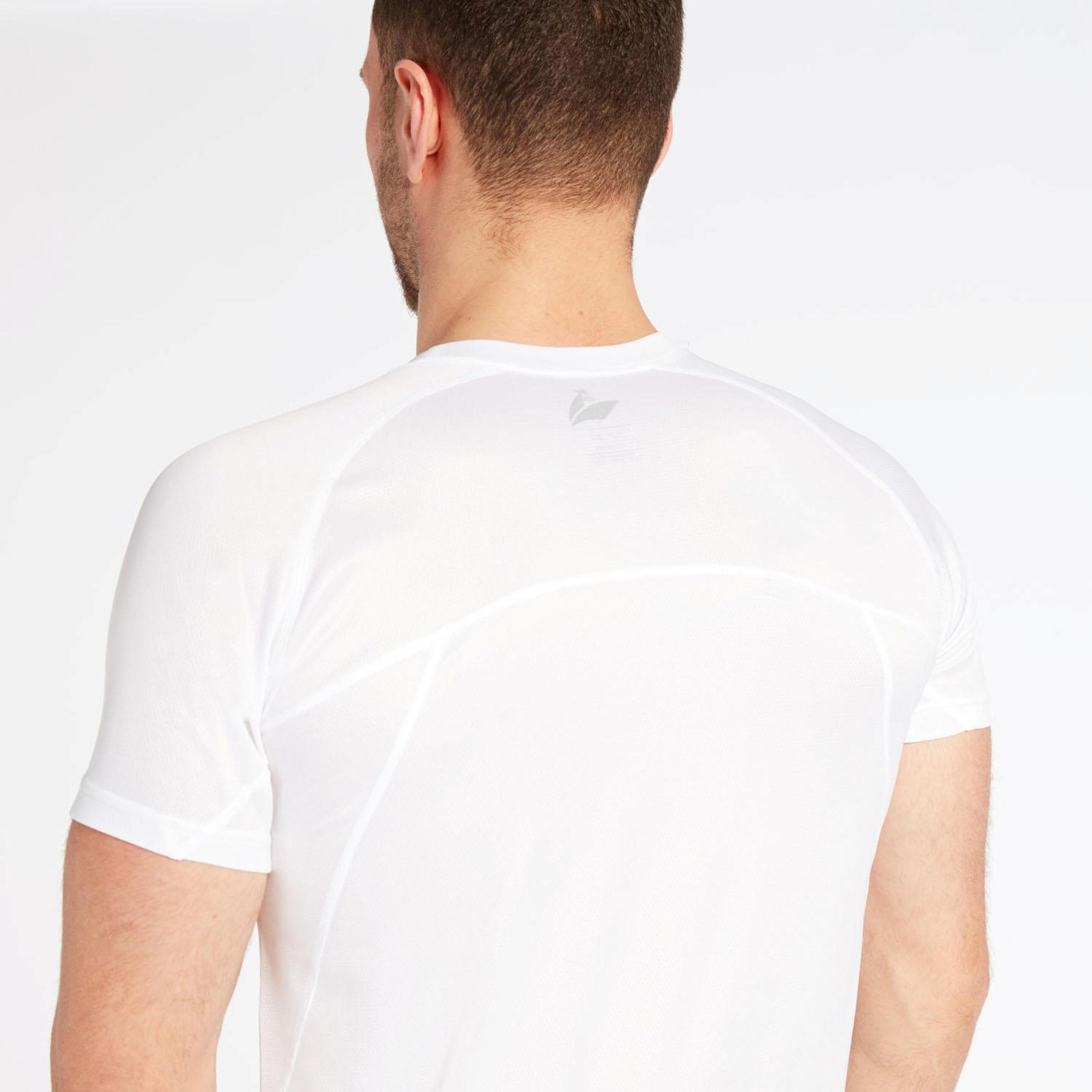 Camiseta Running Blanca Ipso Basic