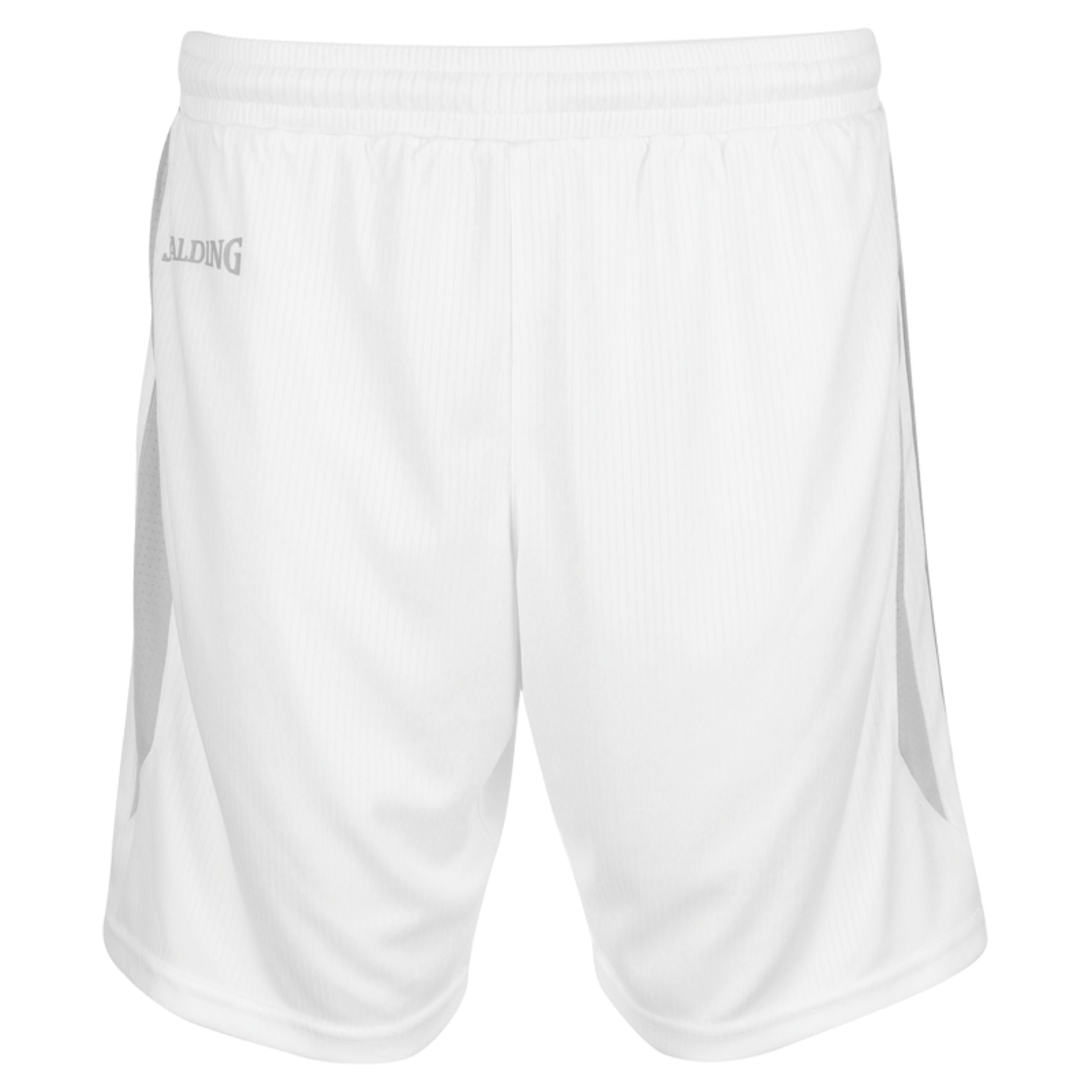 4her Iii Shorts Blanco/plata Spalding - blanco - Pantalón Corto De Baloncesto 4her Iii Shorts  MKP
