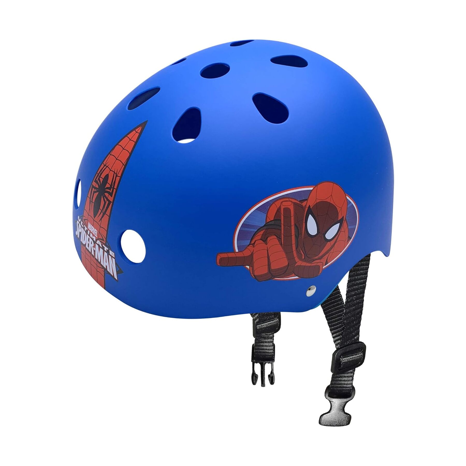 Casco Infantil Spider-man Talla 54-60 Cm - azul - 