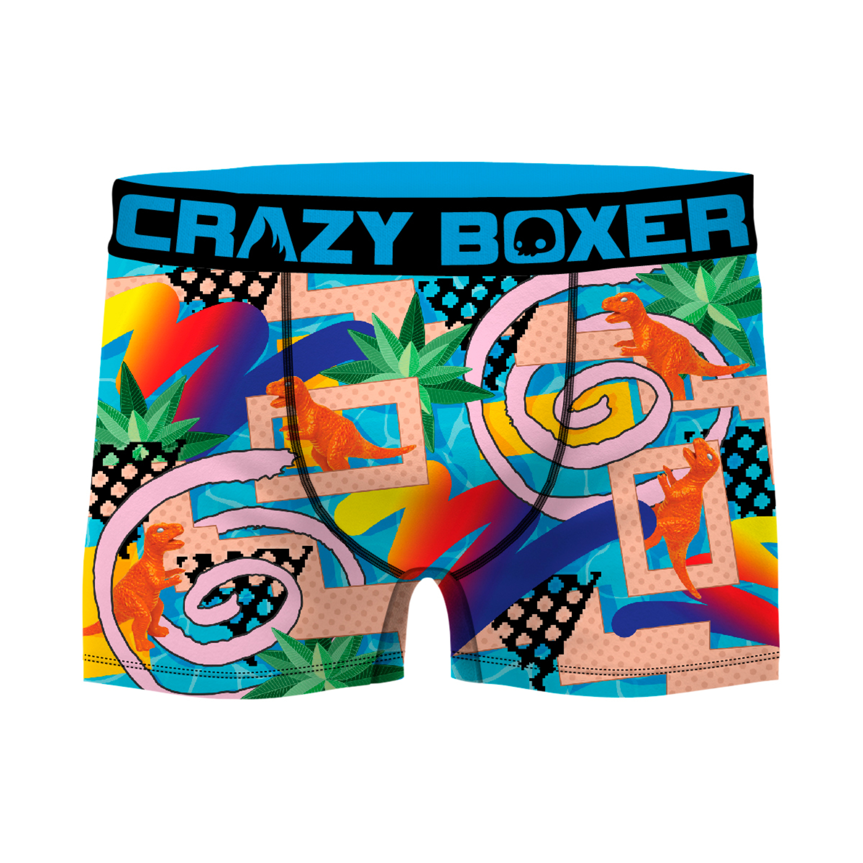 Cuecas Crazy Boxer Em Várias Cores Para Homem - multicolor - 
