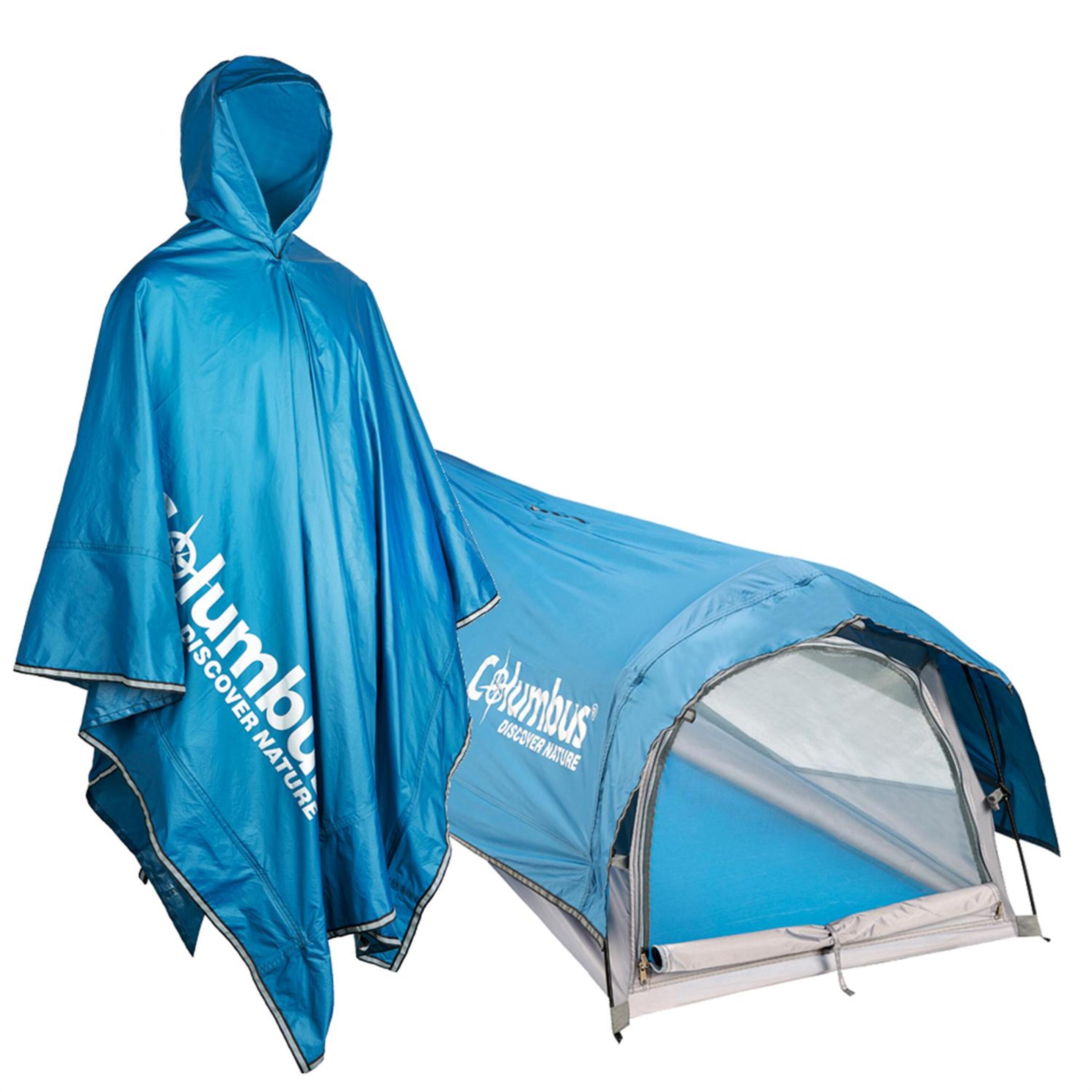 Poncho E Tenda De Campismo Columbus Pro