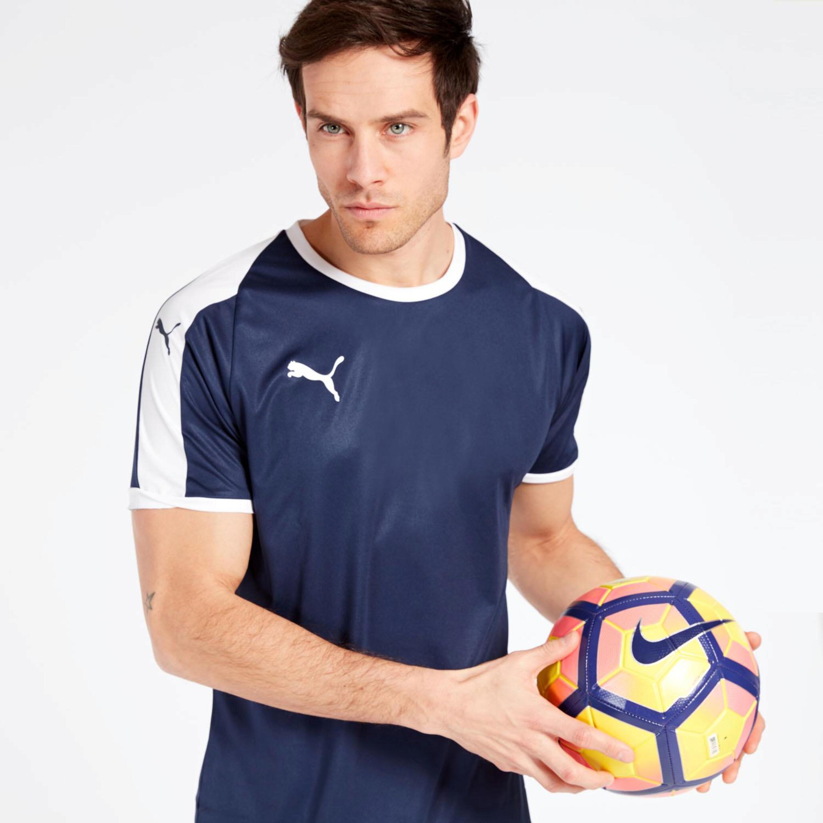 Camiseta Fútbol Puma Marino