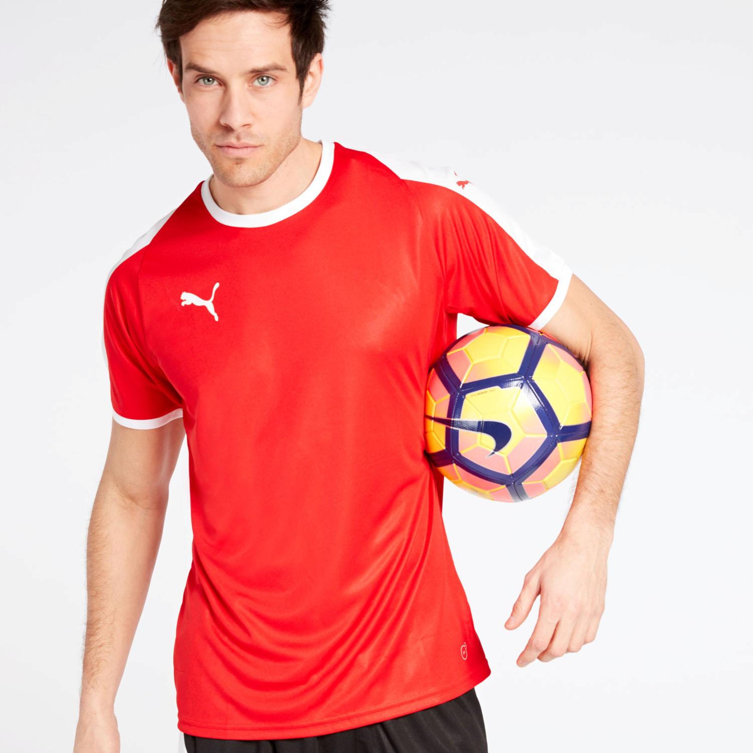 Camiseta Fútbol Puma Roja