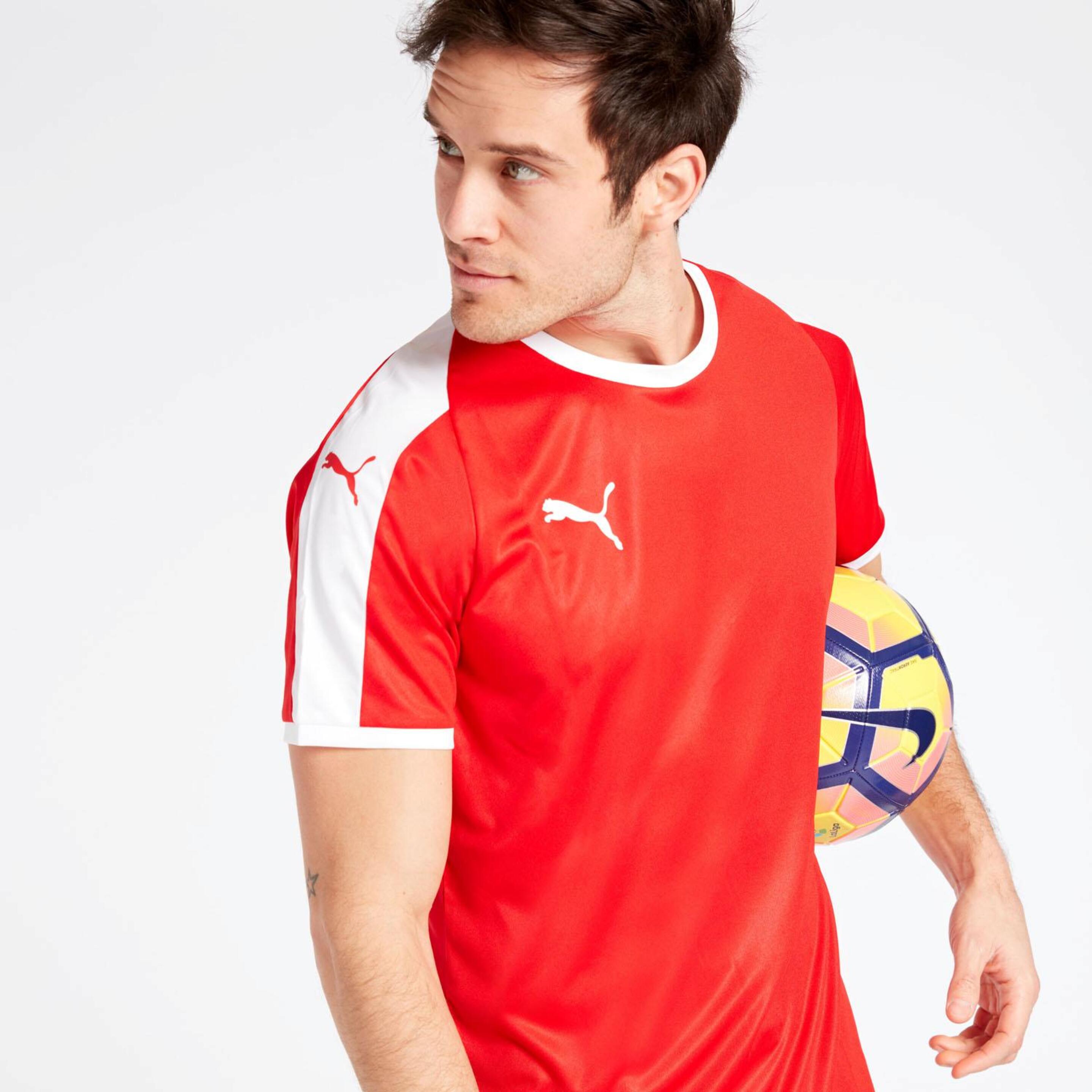 Camiseta Fútbol Puma Roja