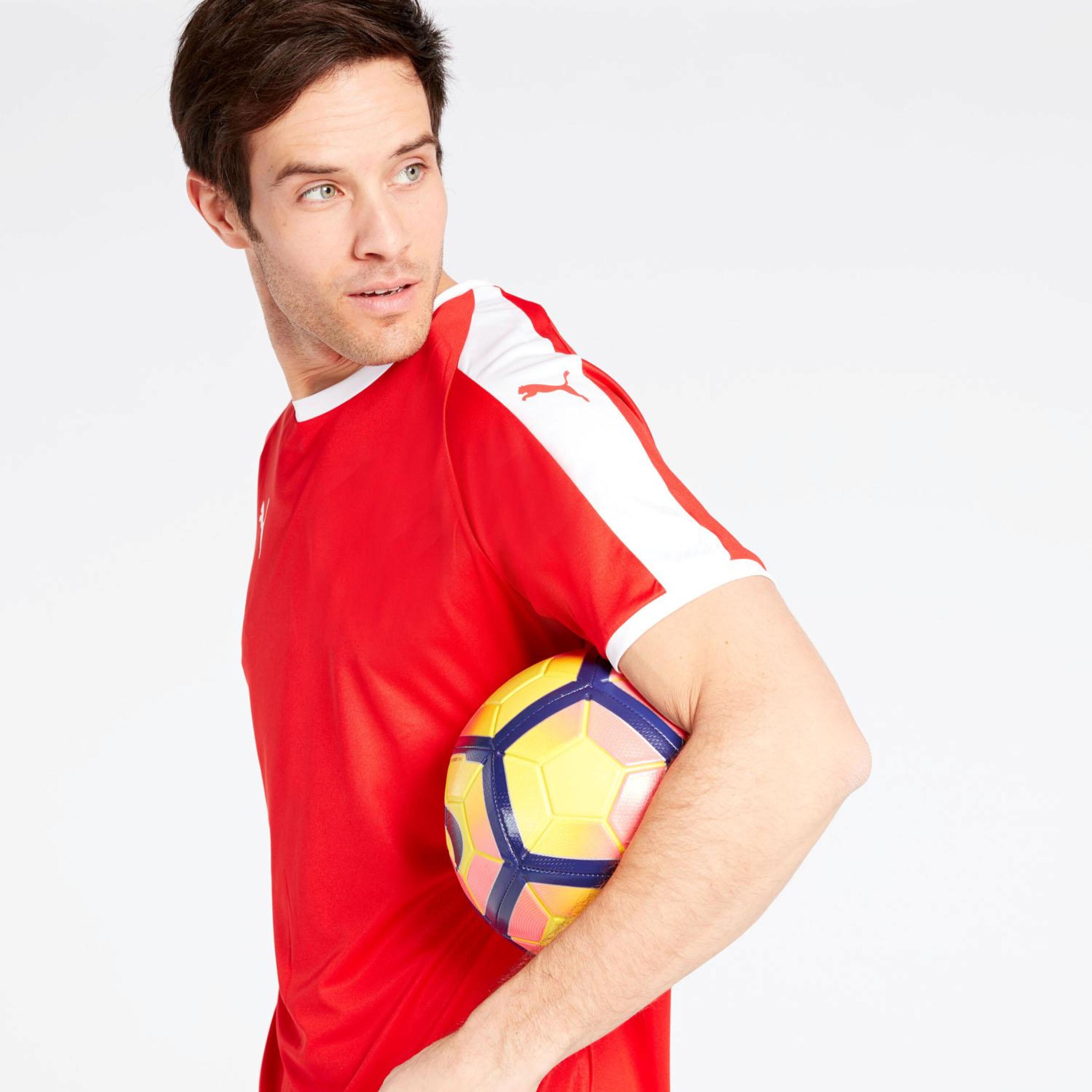 Camiseta Fútbol Puma Roja