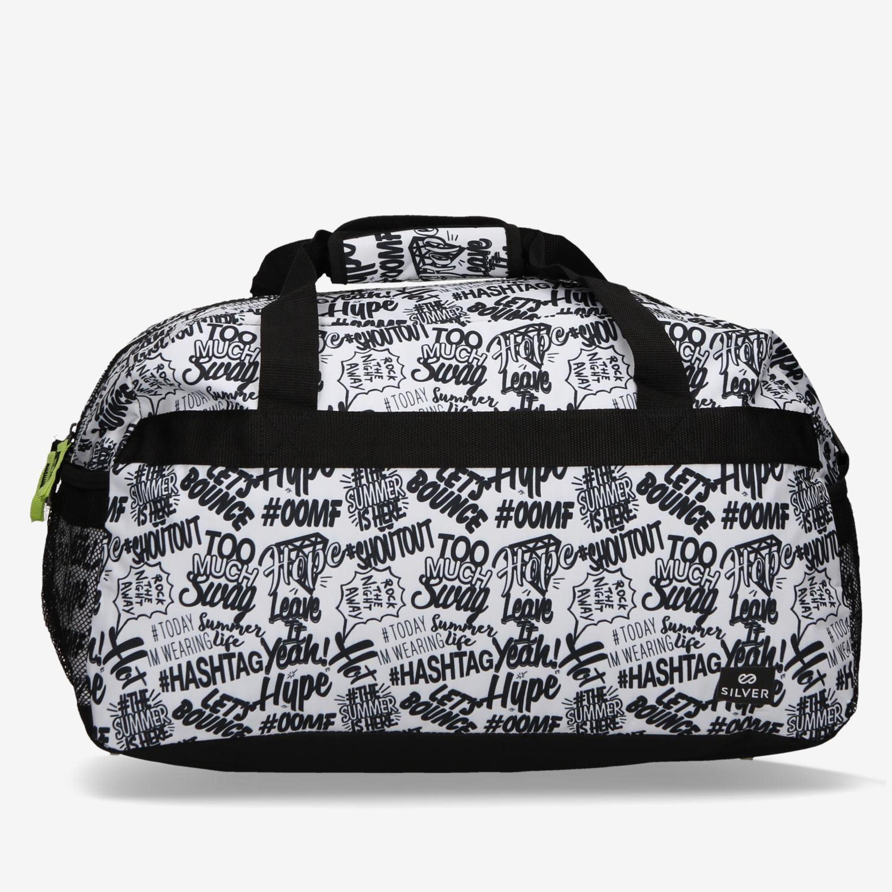 Bolsa Deporte Blanca Silver