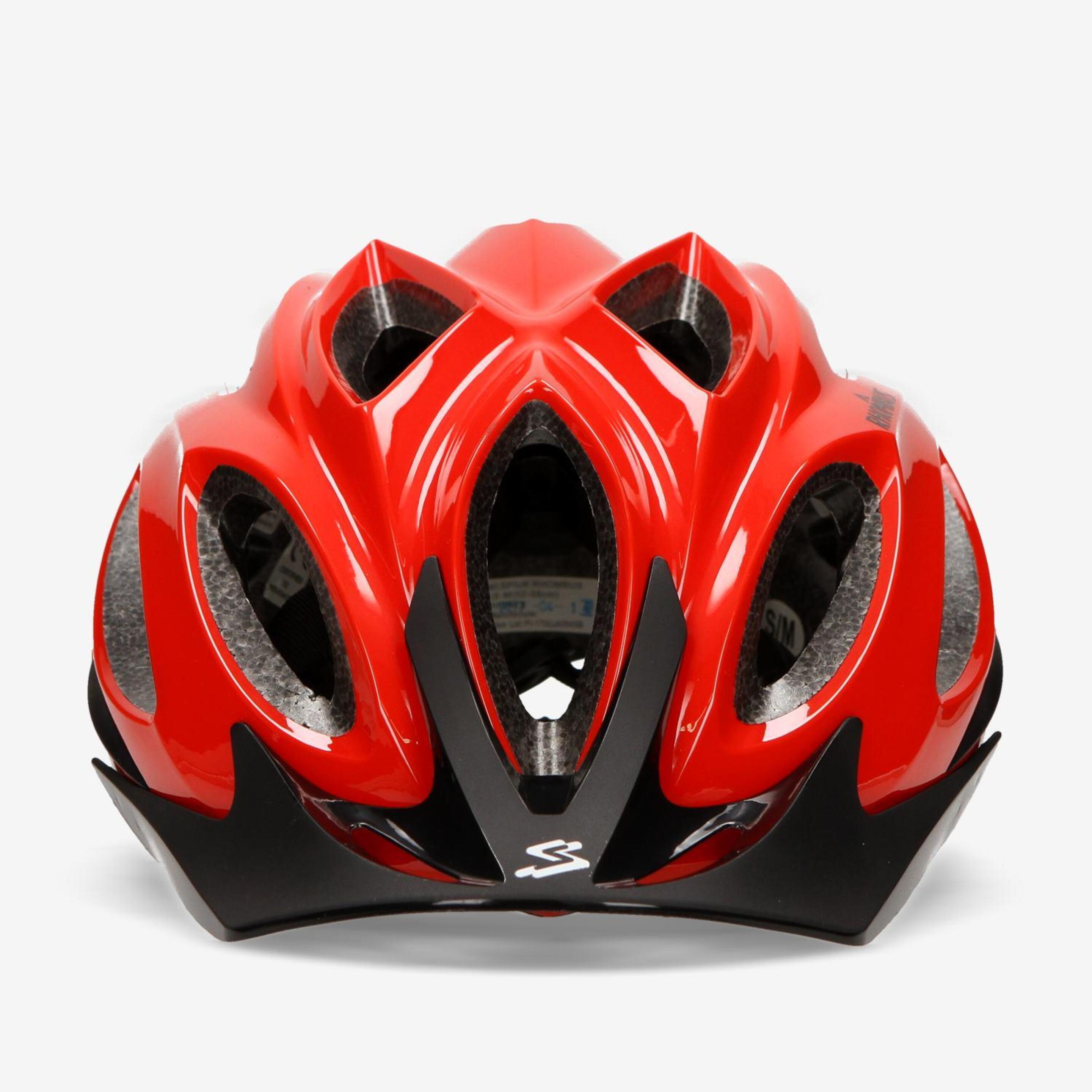 Spiuk Rhombus - rojo - Casco bici