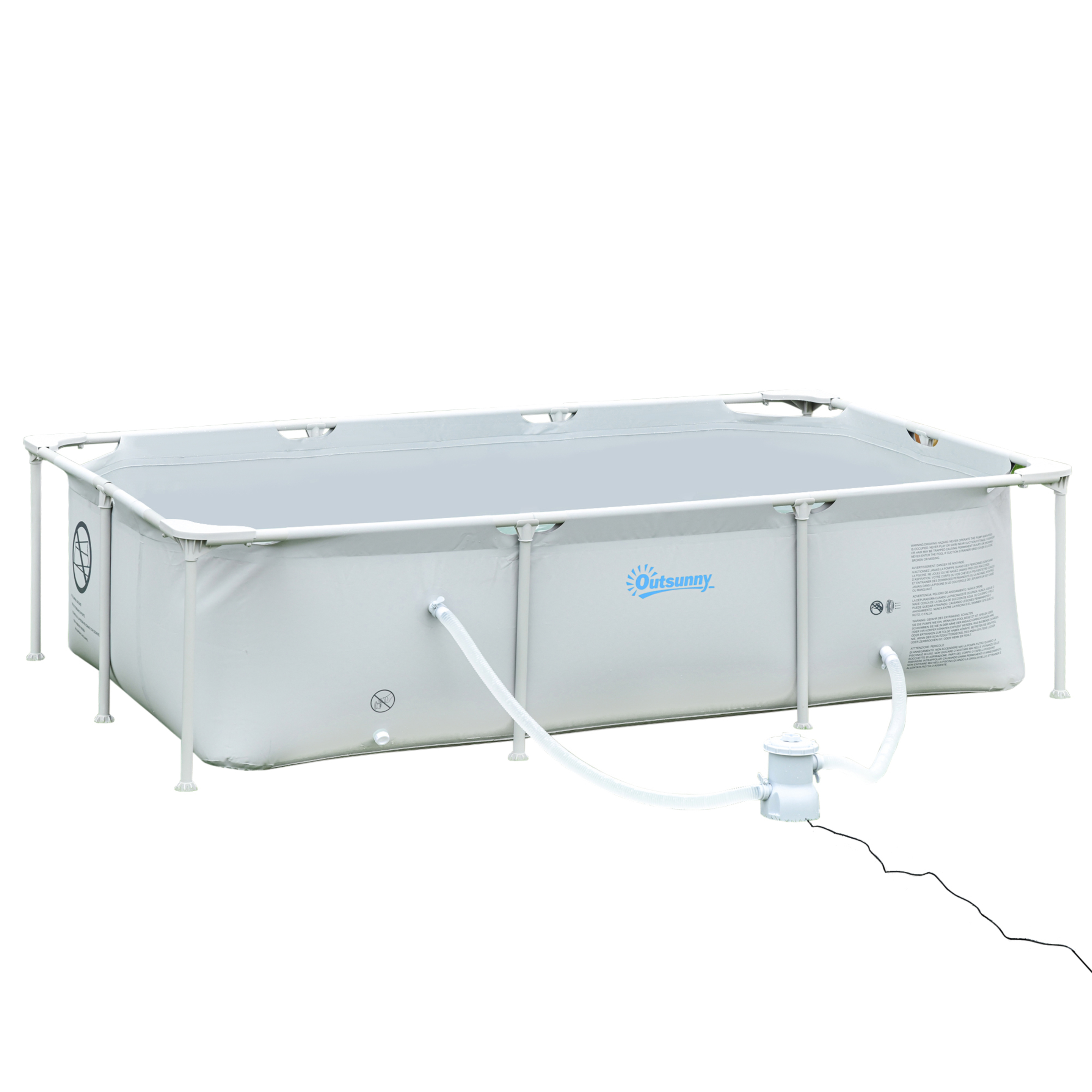 Piscina Desmontable Outsunny 848-016v90gy