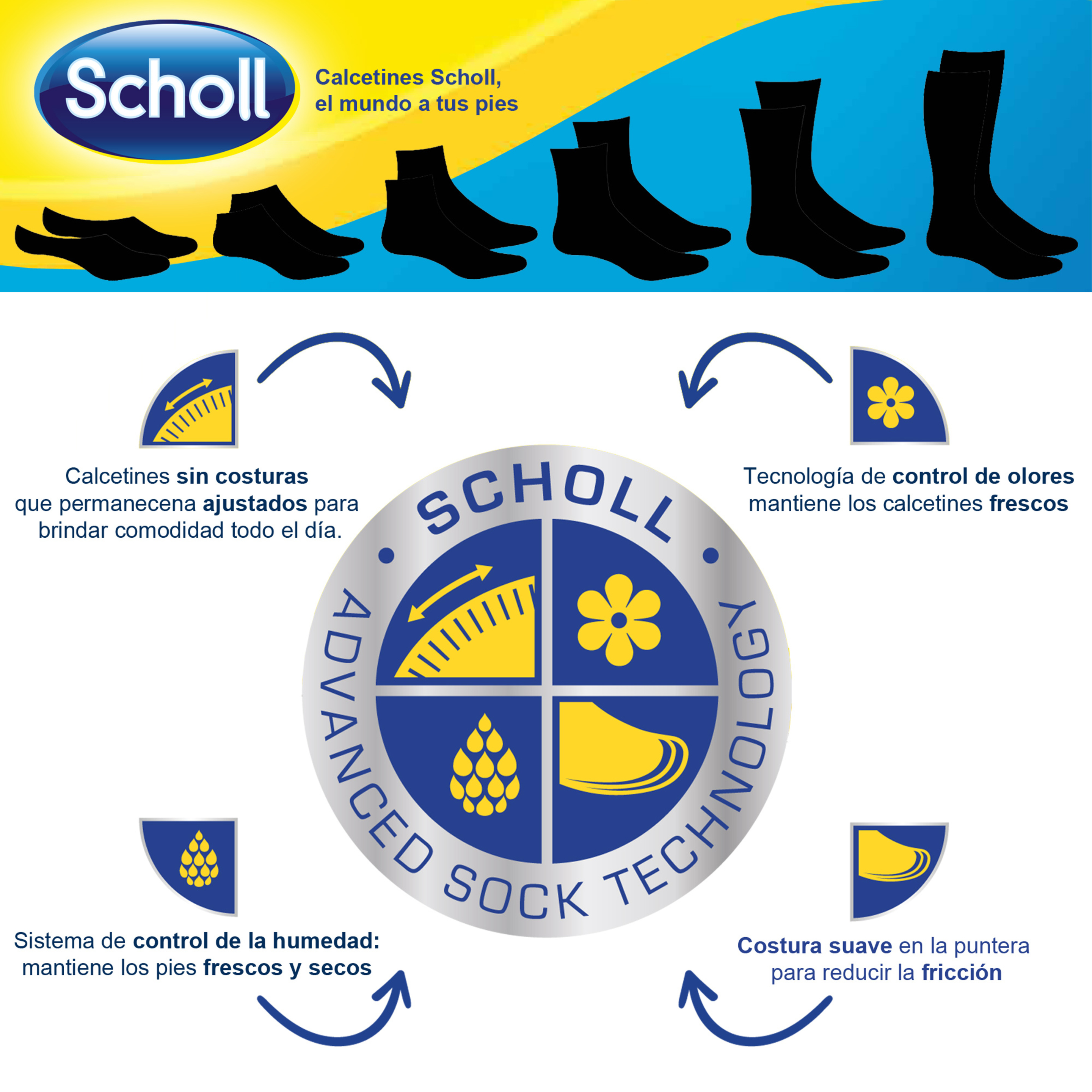 Par De Calcetines Scholl Warm