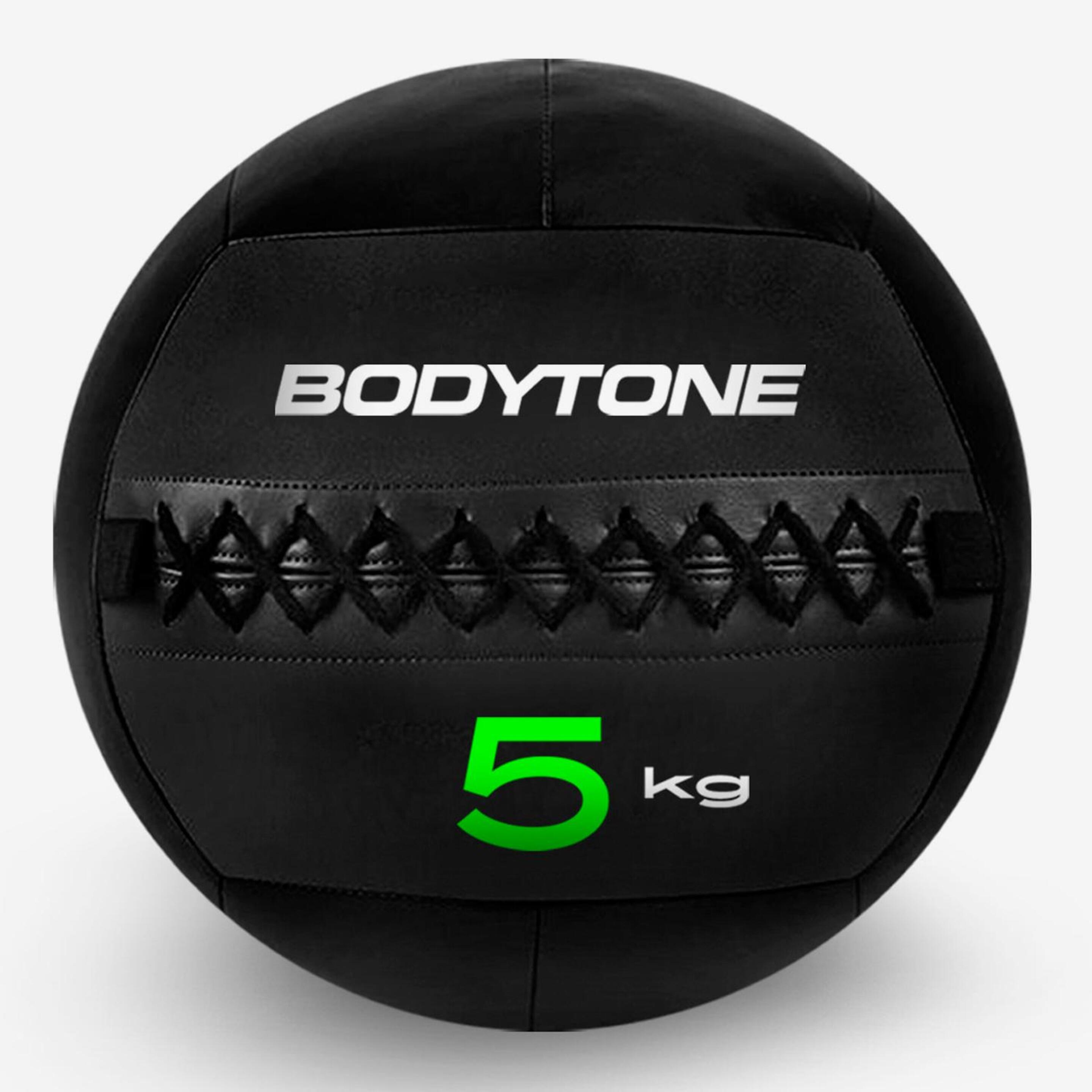 Wall Ball Pro 5kg Bodytone - Amarelo - Acessório de Treino | Sport Zone MKP