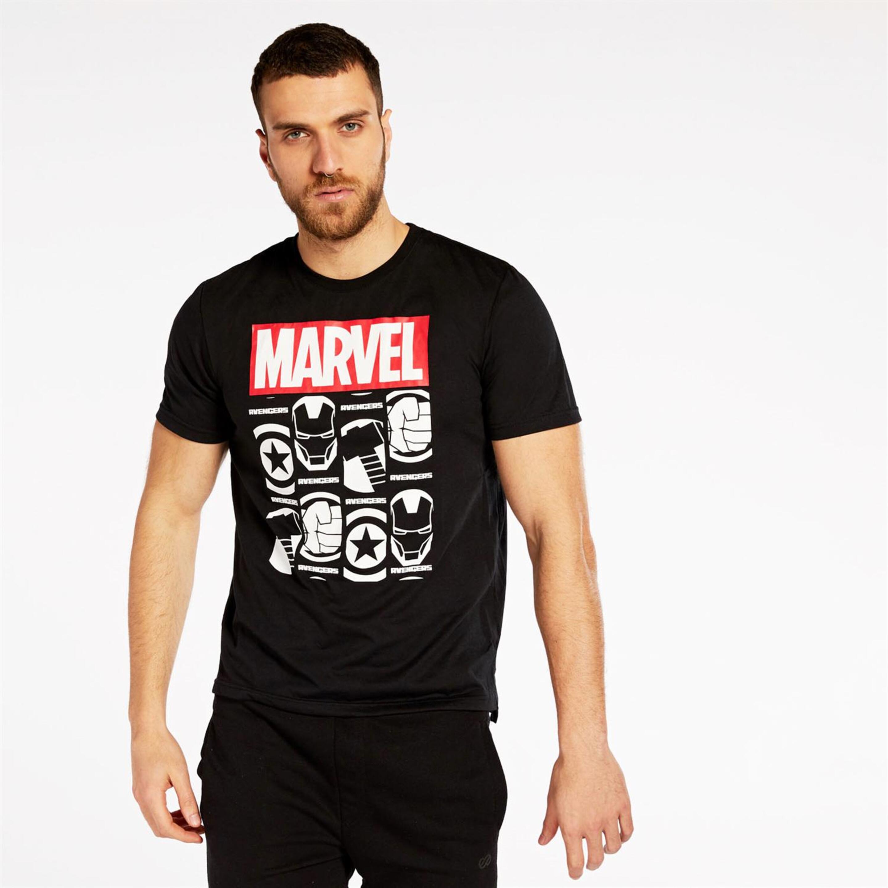 0av Marvel Cro Camiseta M/c Alg.