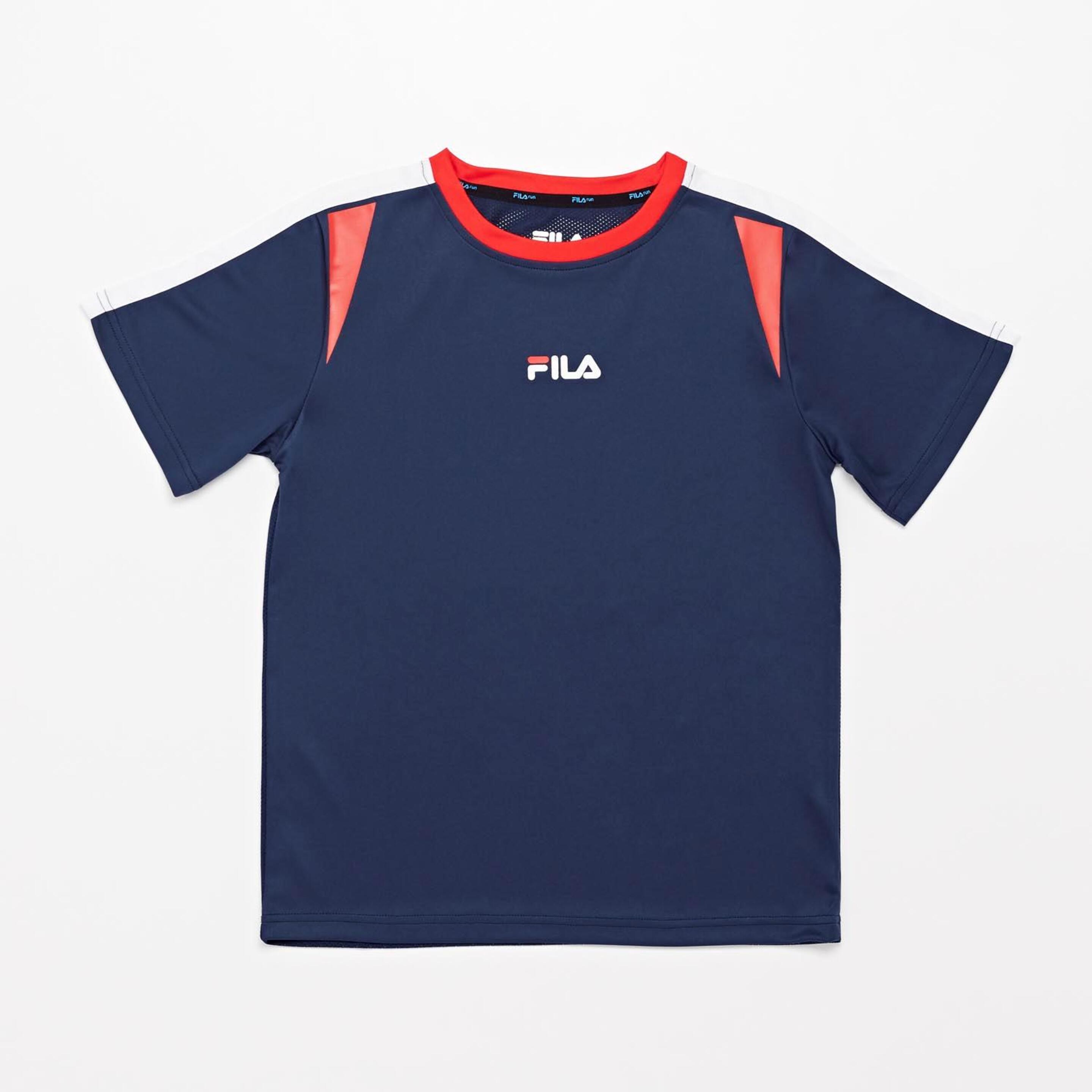 Fila Jr Camiseta M/c Futbol Pol. Drytec
