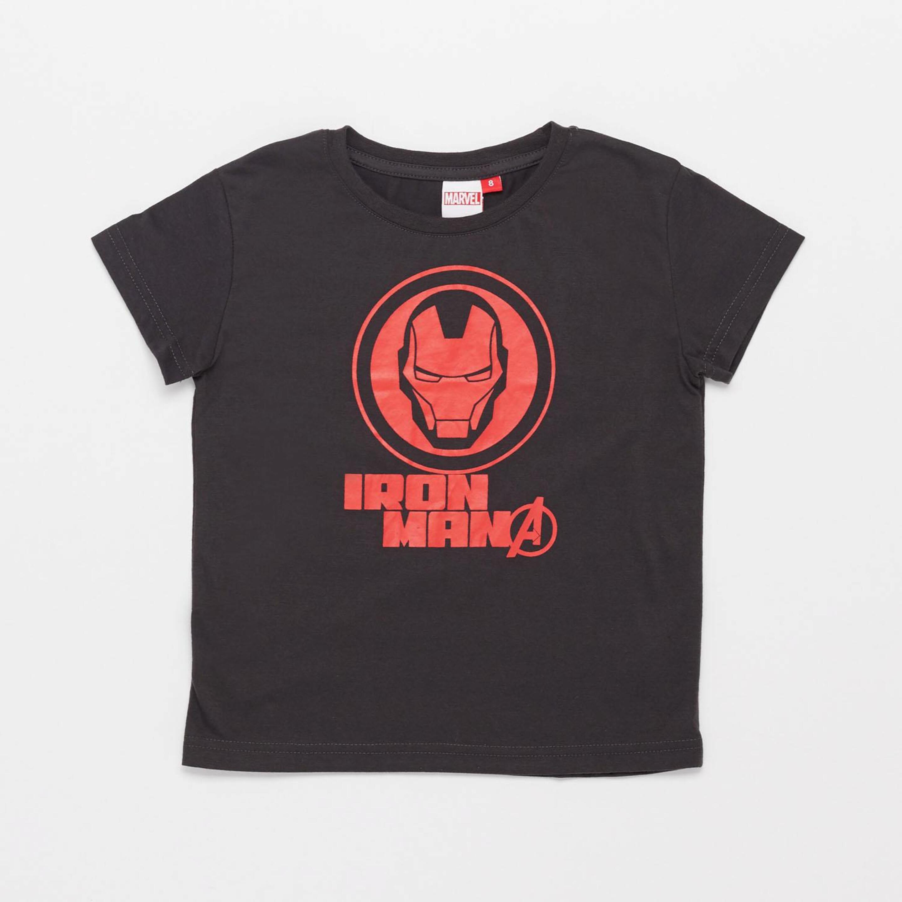 0av Marvel Kid Camiseta M/c Alg. Ironman