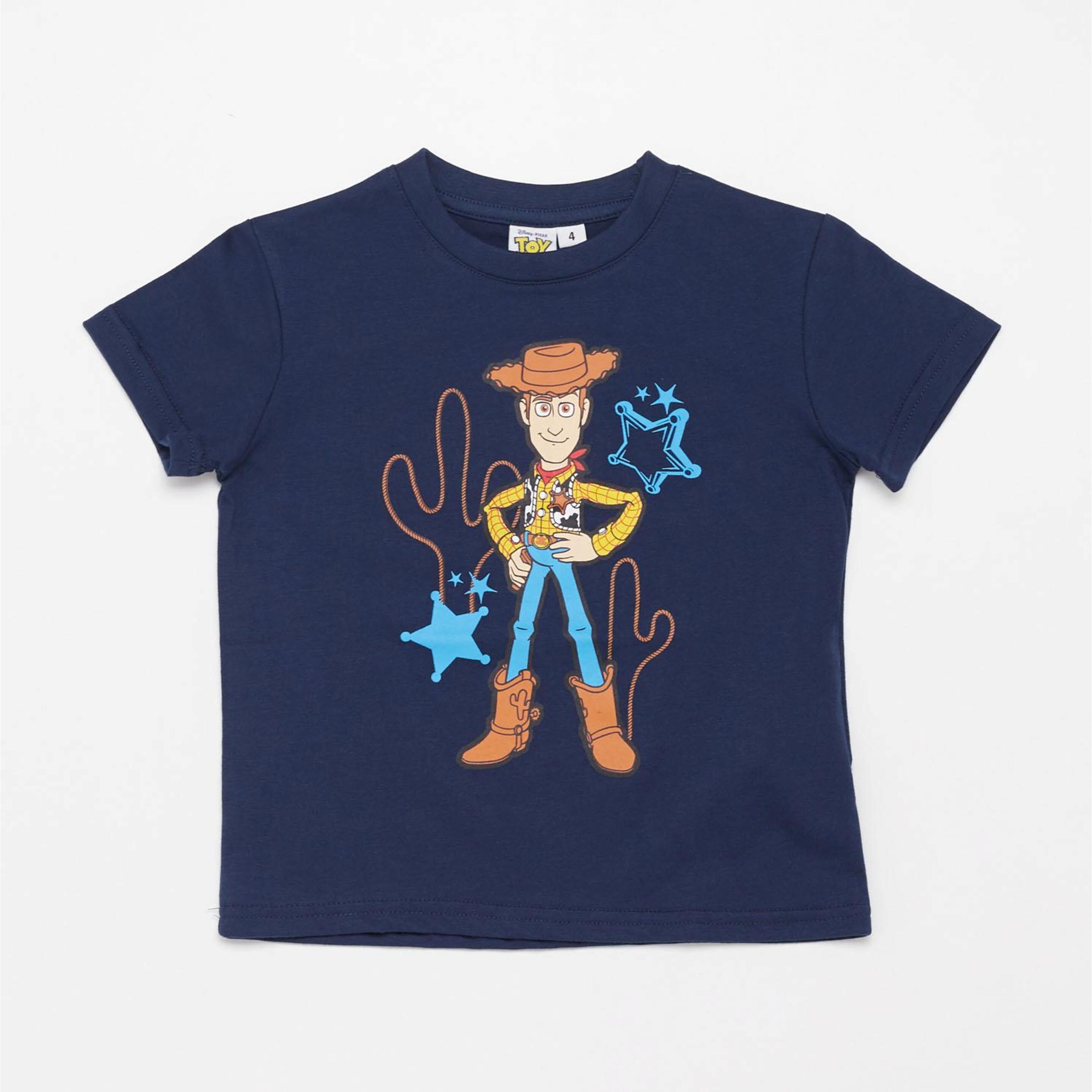 Ts Toy Story Kid Camiseta M/c Alg.woody