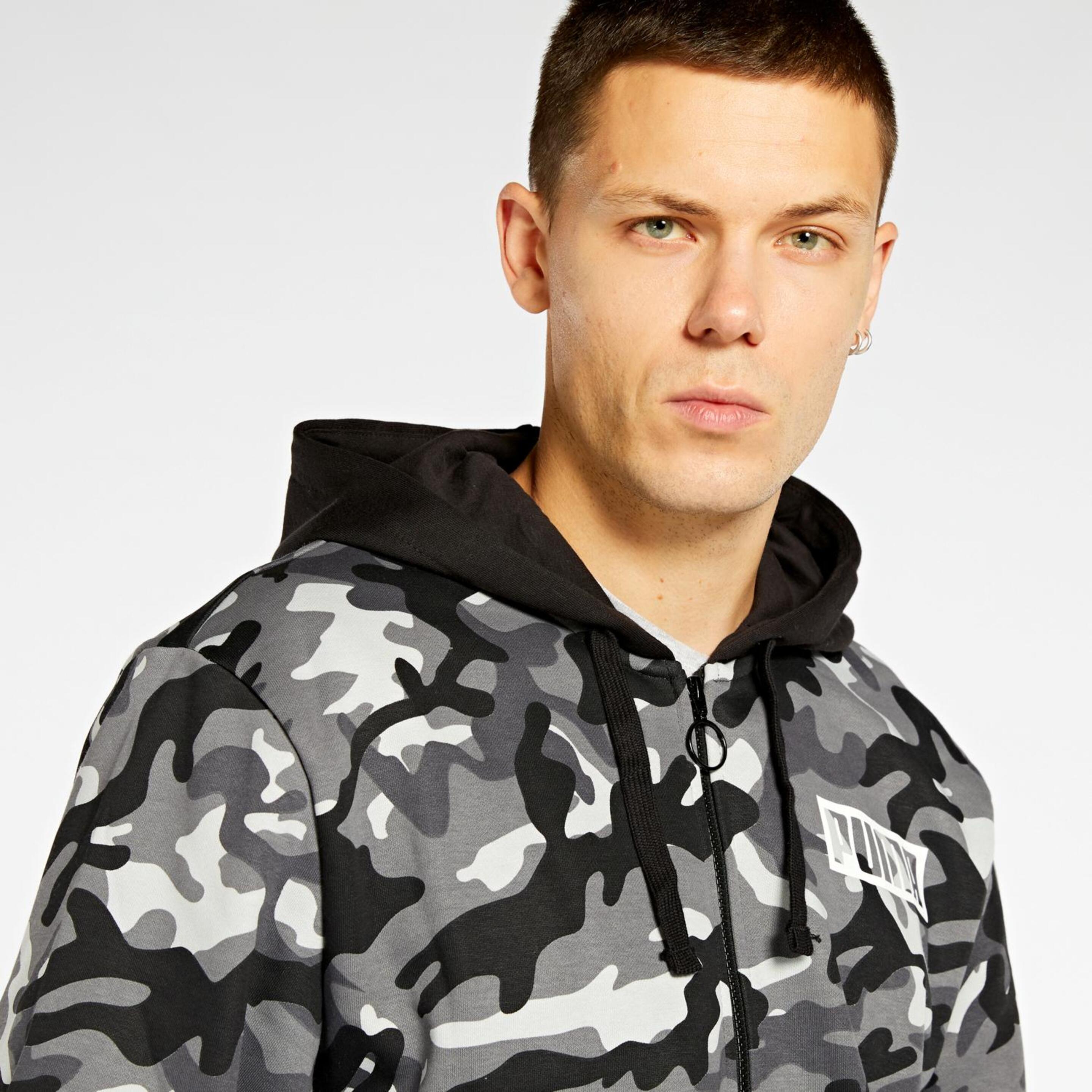 Sudadera Puma Rebel Camo