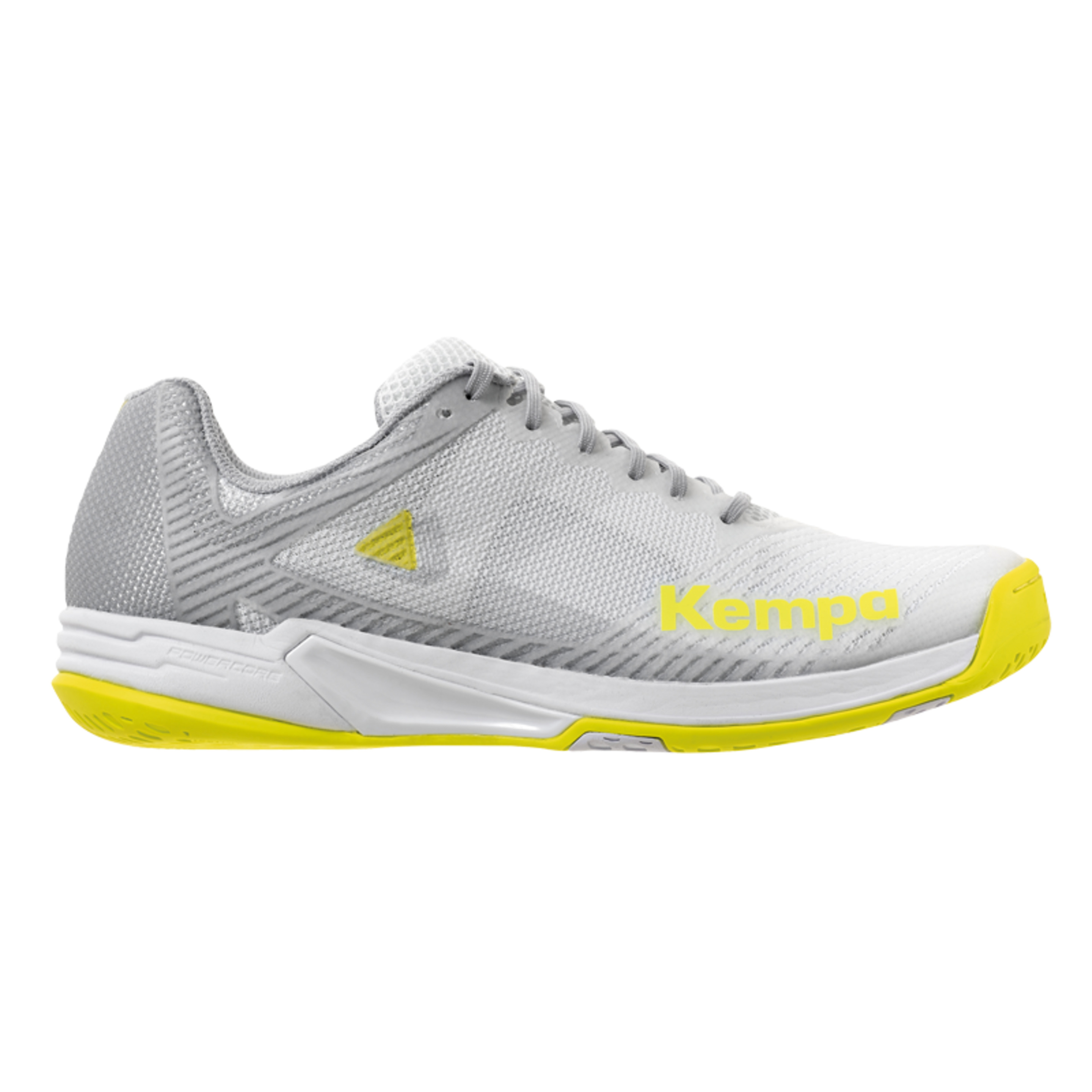 Zapatilla De Balonmano Wing 2.0 Women Blanco/amarillo Fluor Kempa