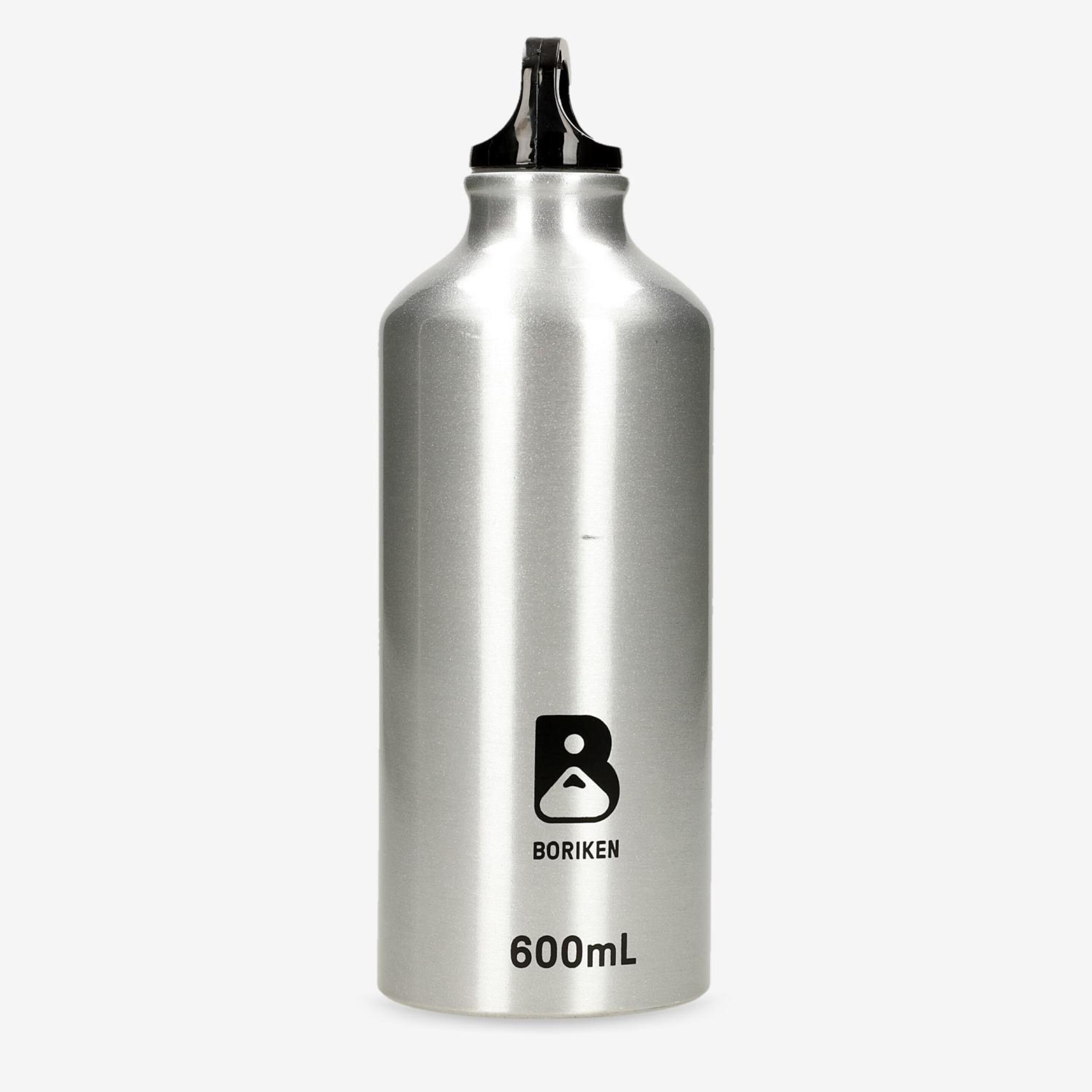 Botella Aluminio Boriken 0,6l - gris - Botella Niños