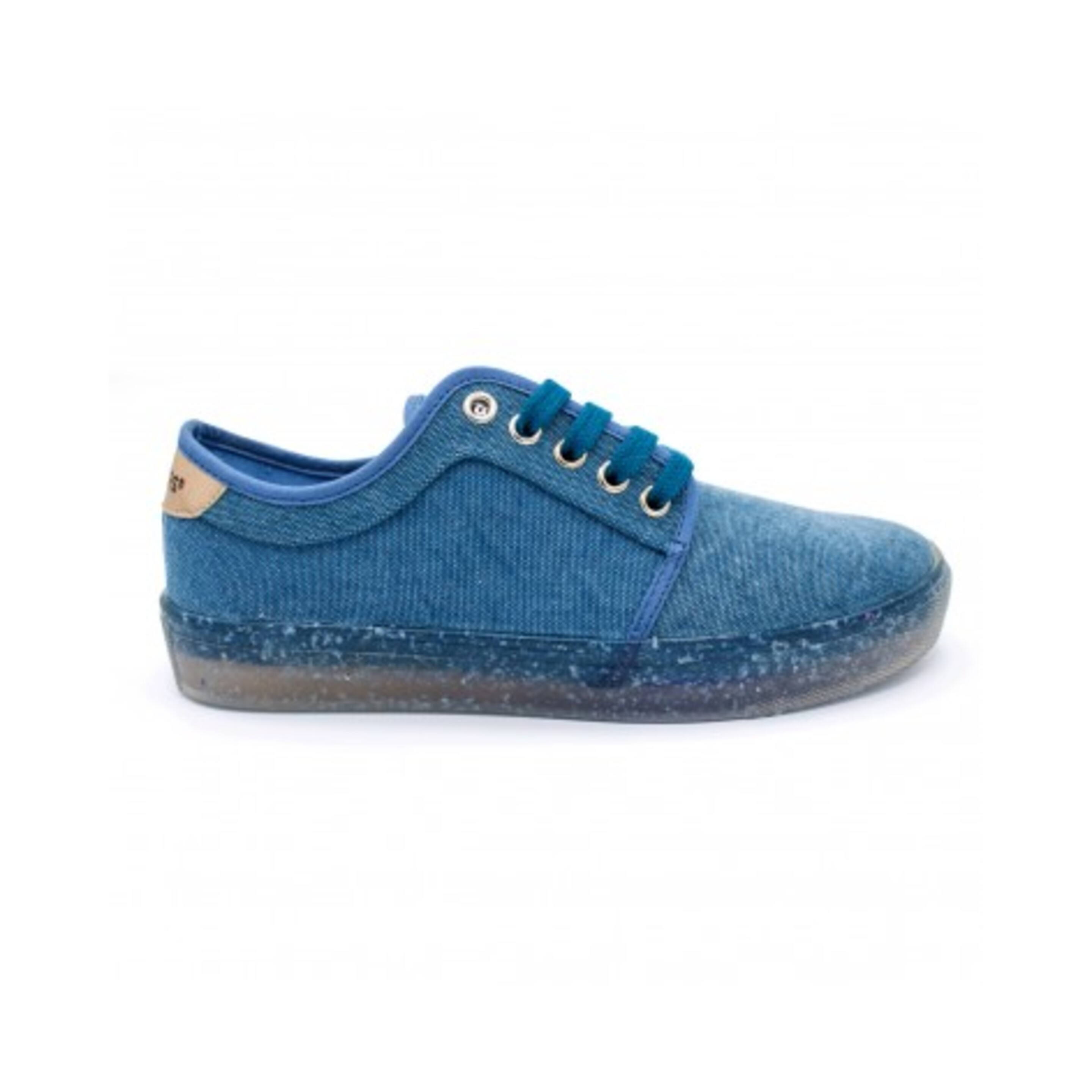 Sneaker Recykers Peckham - azul denim - Recycled Sneakers  MKP