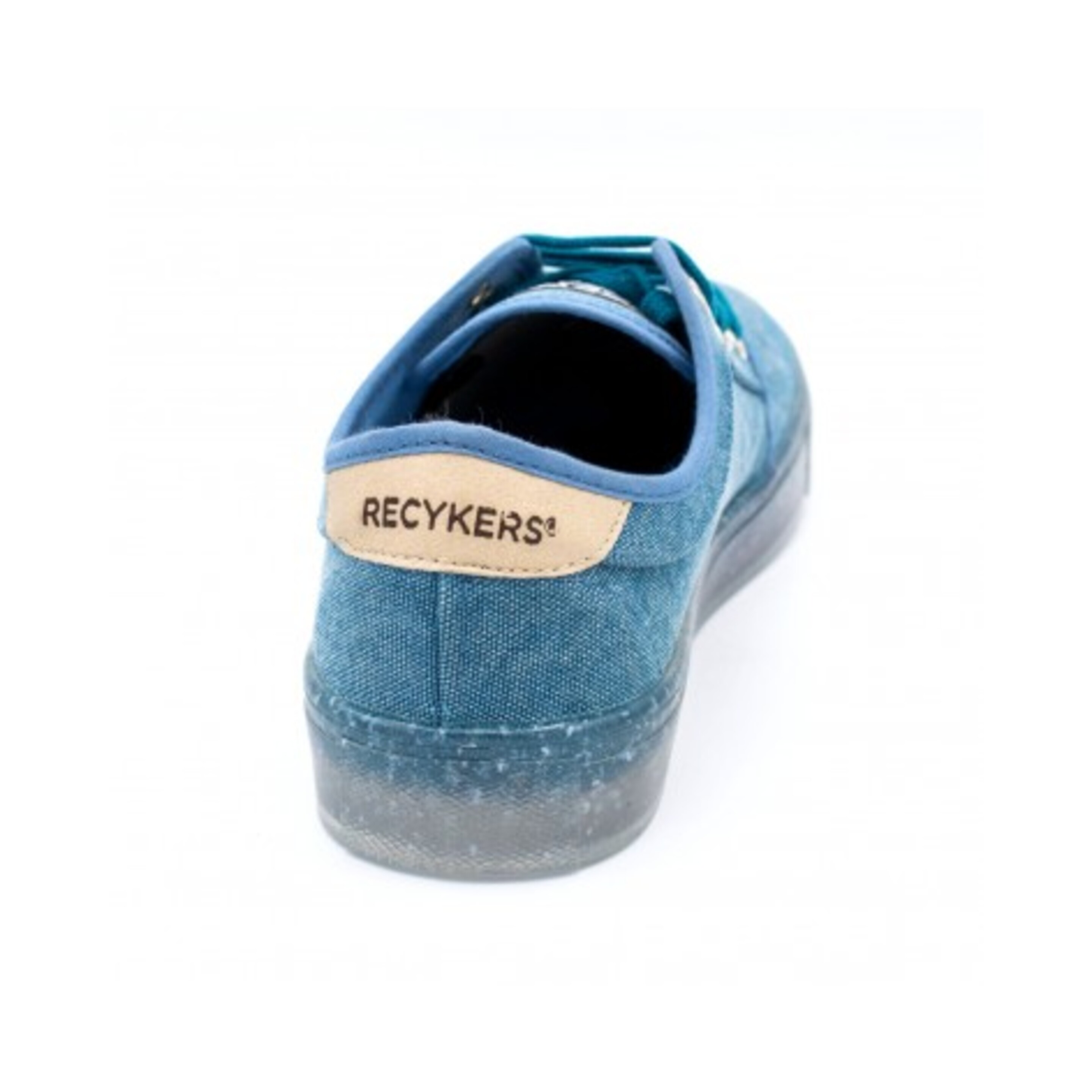 Sneaker Recykers Peckham - azul denim - Recycled Sneakers  MKP