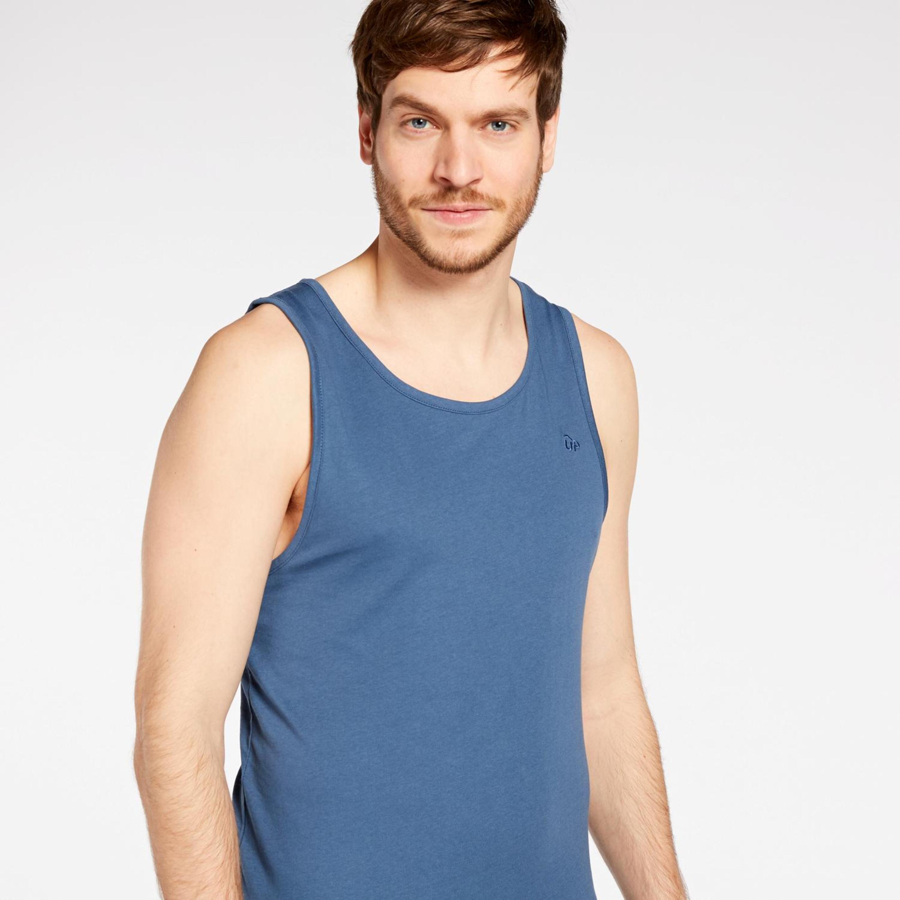 Up Basic - azul - Camiseta Tirantes Hombre