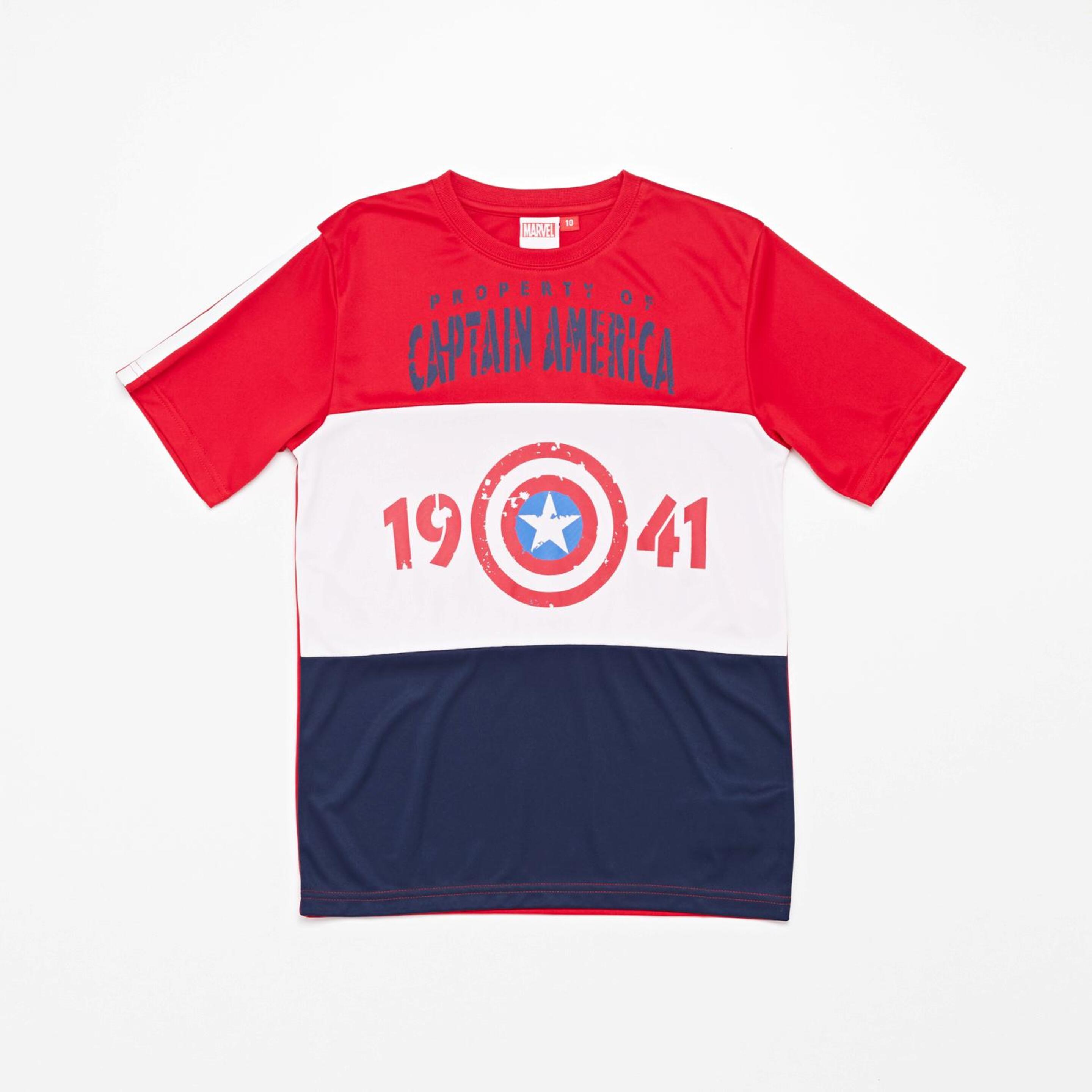Conjunto Ropa Capitán América