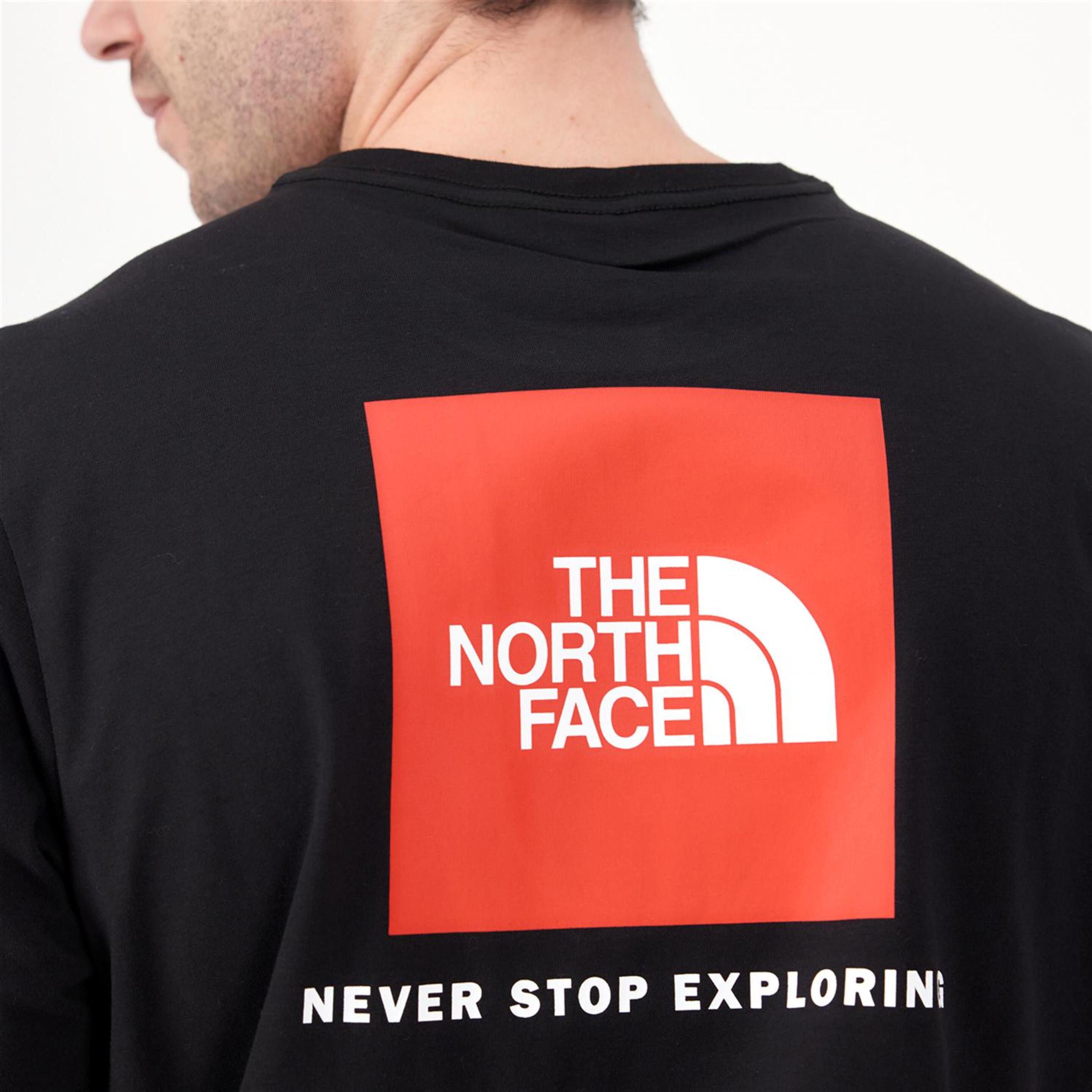 The North Face Red Box - Negro - Camiseta Hombre