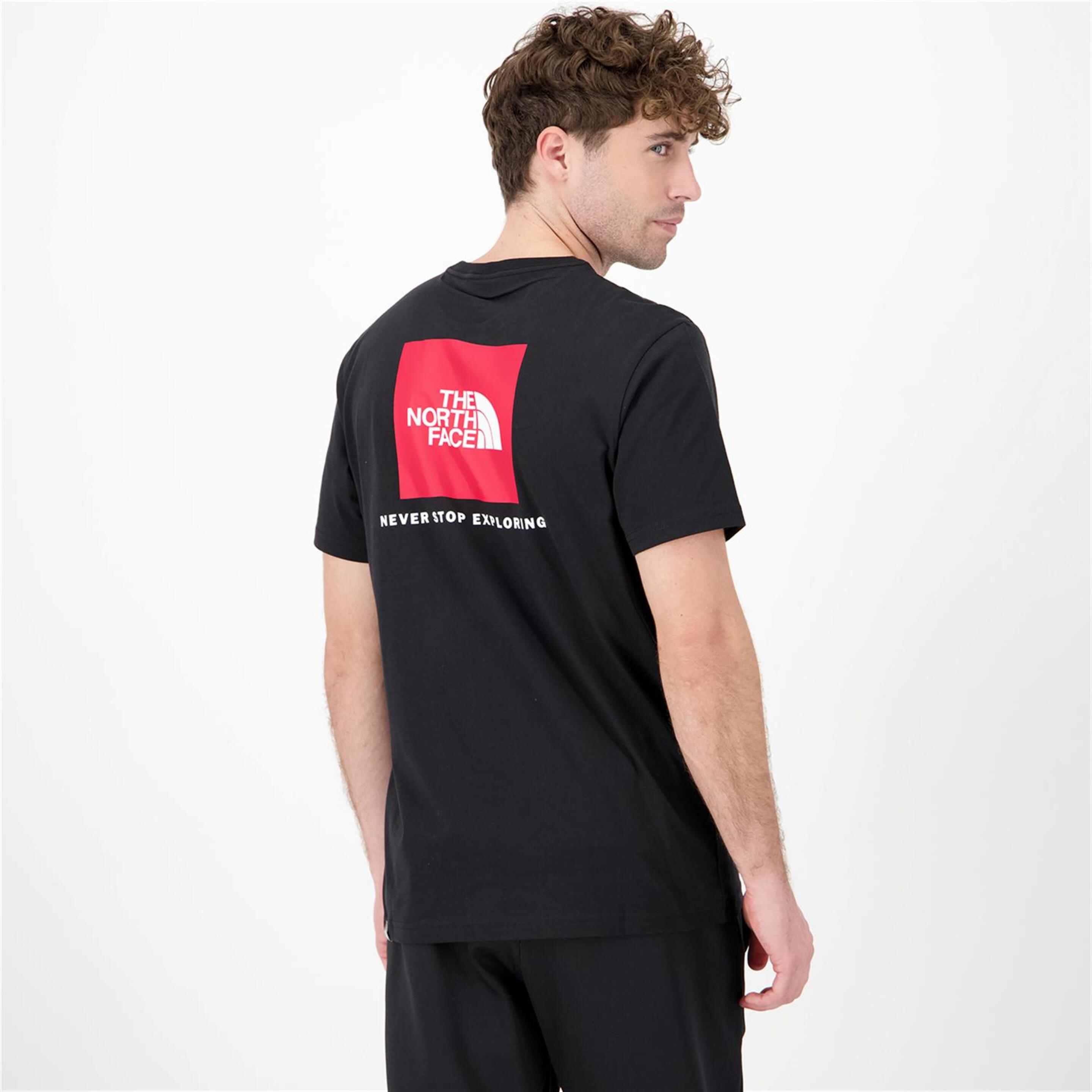 The North Face Red Box - Negro - Camiseta Hombre