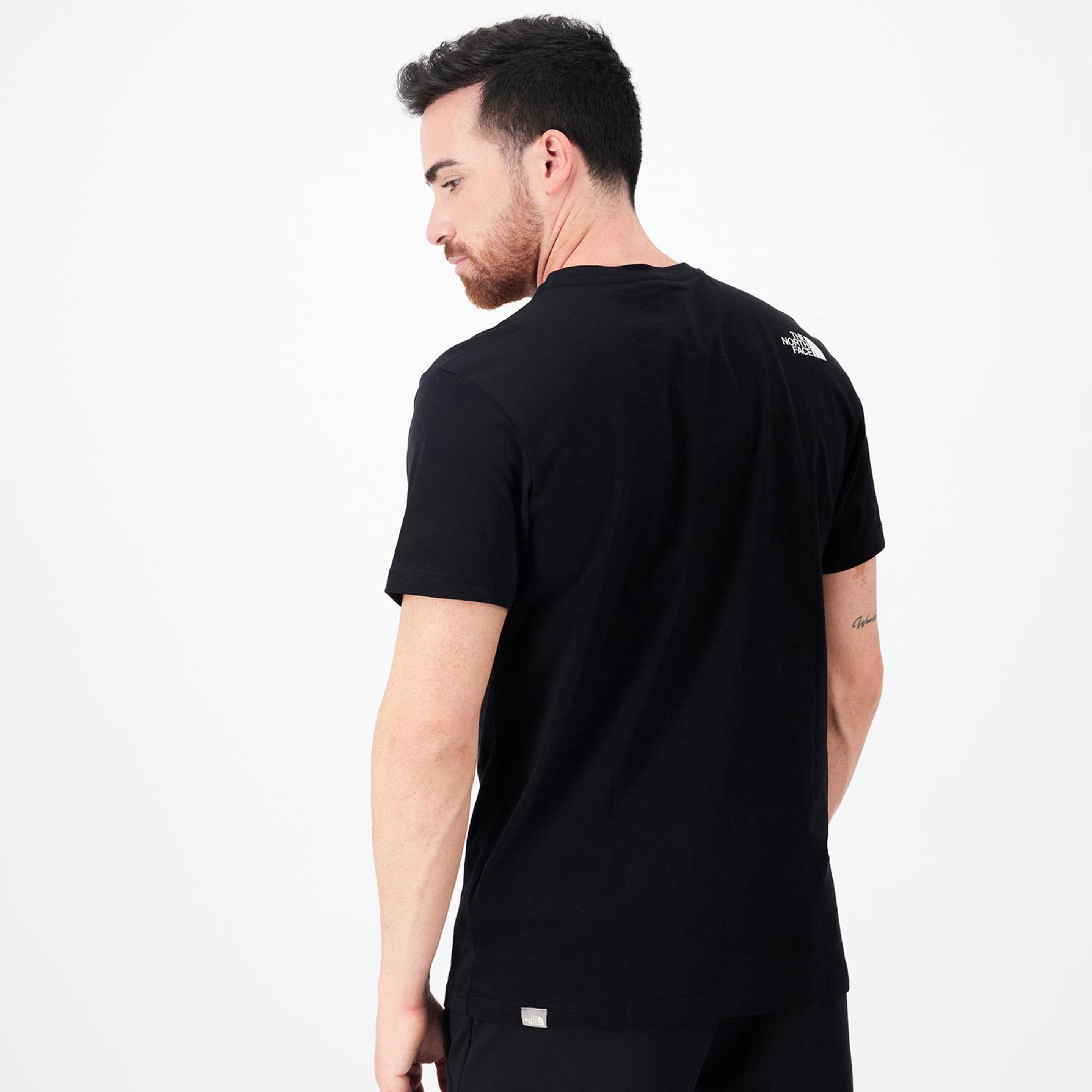 The North Face Simple Dome - Negro - Camiseta Hombre
