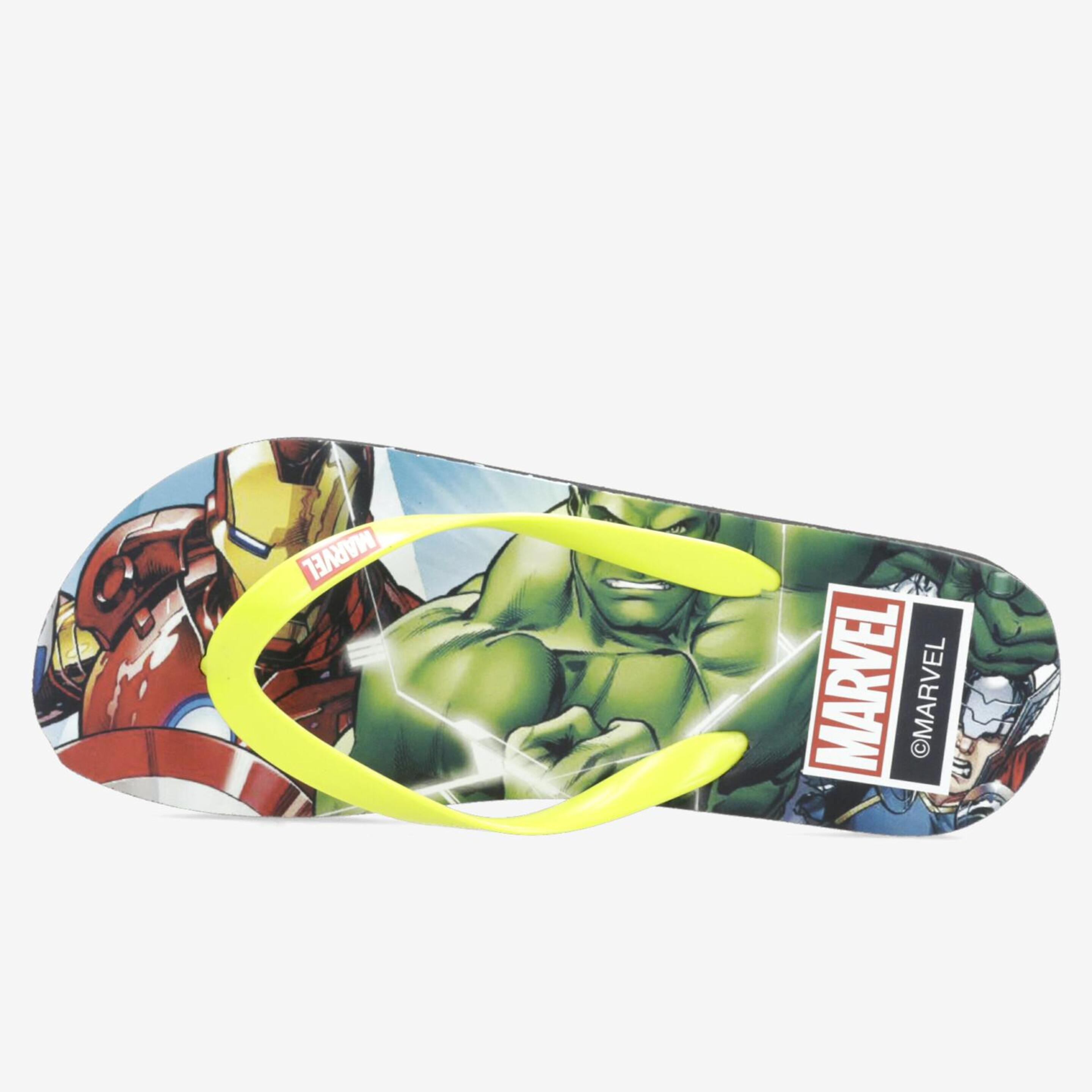 Chanclas Avengers