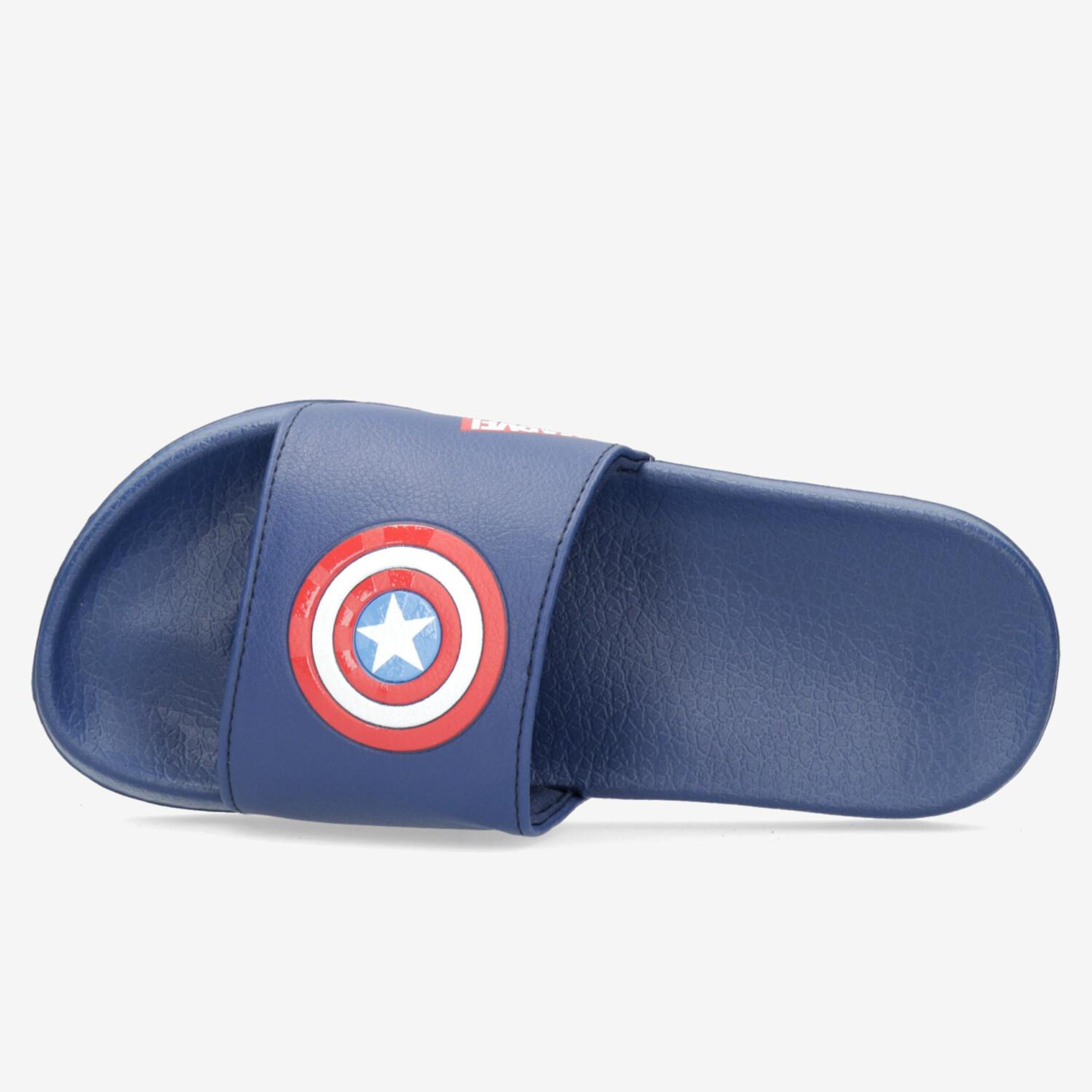 Chanclas Pala Capitán América