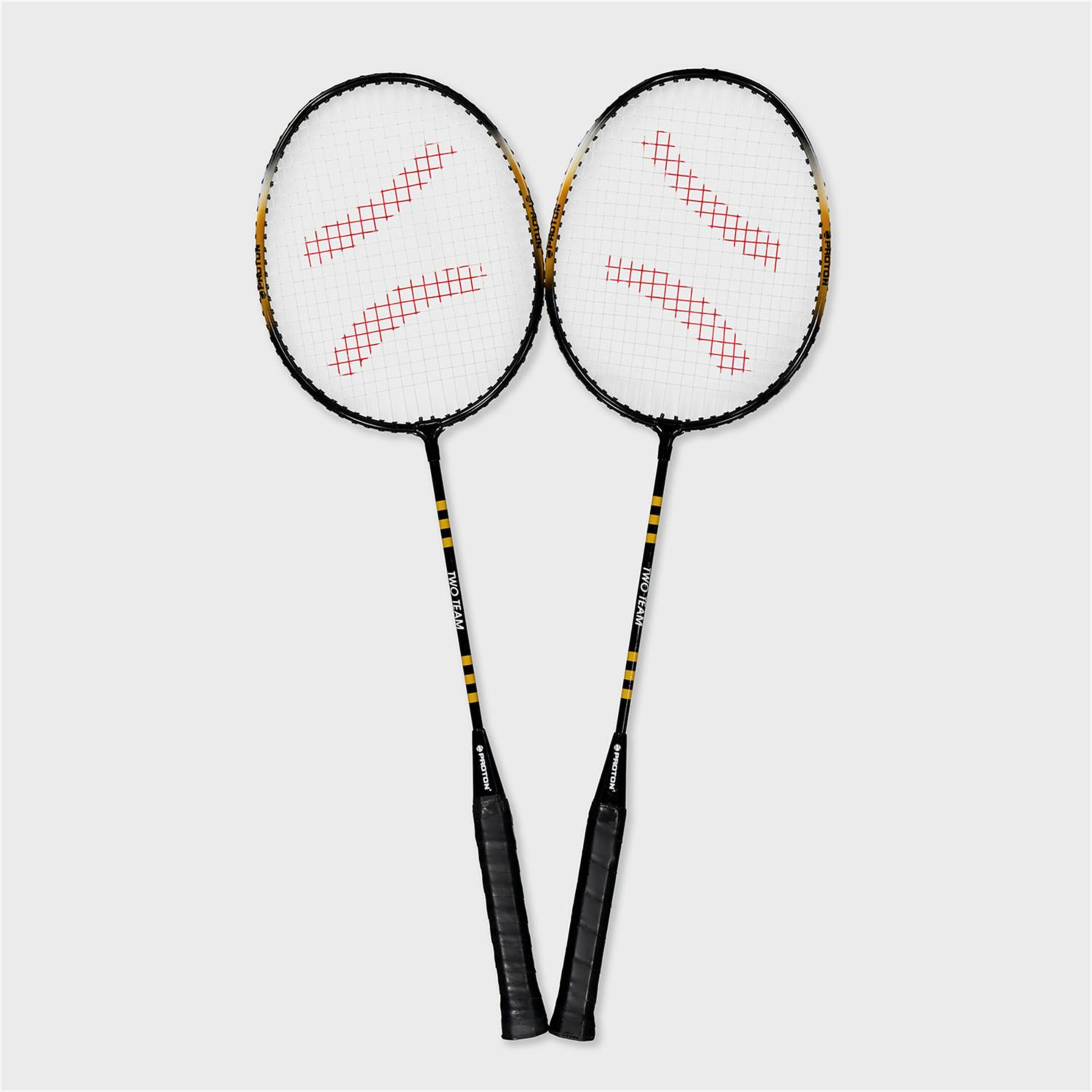 Raqueta Badminton Protón Set 2 - negro - Raqueta Bádminton
