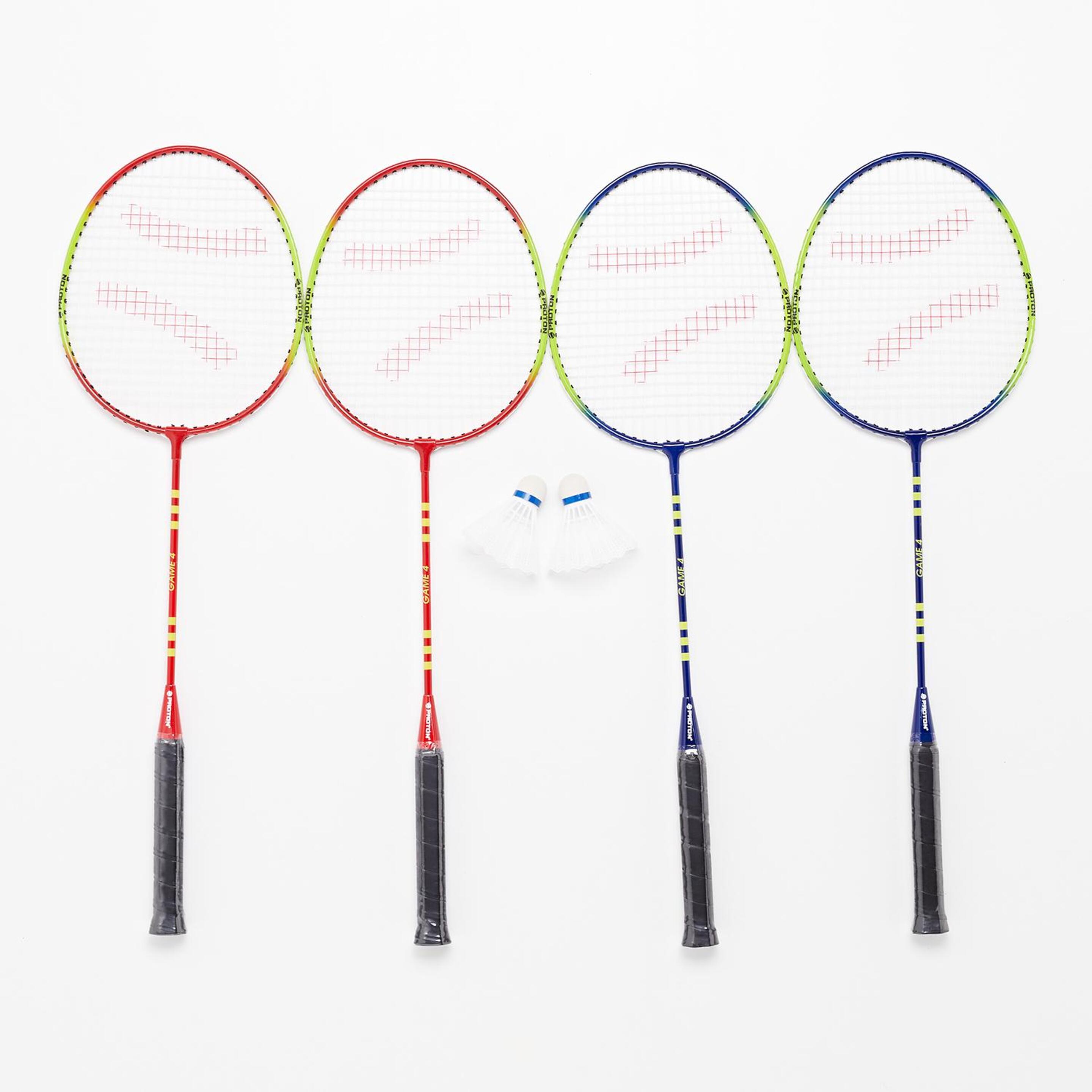 Raqueta Badminton Protón Set 4