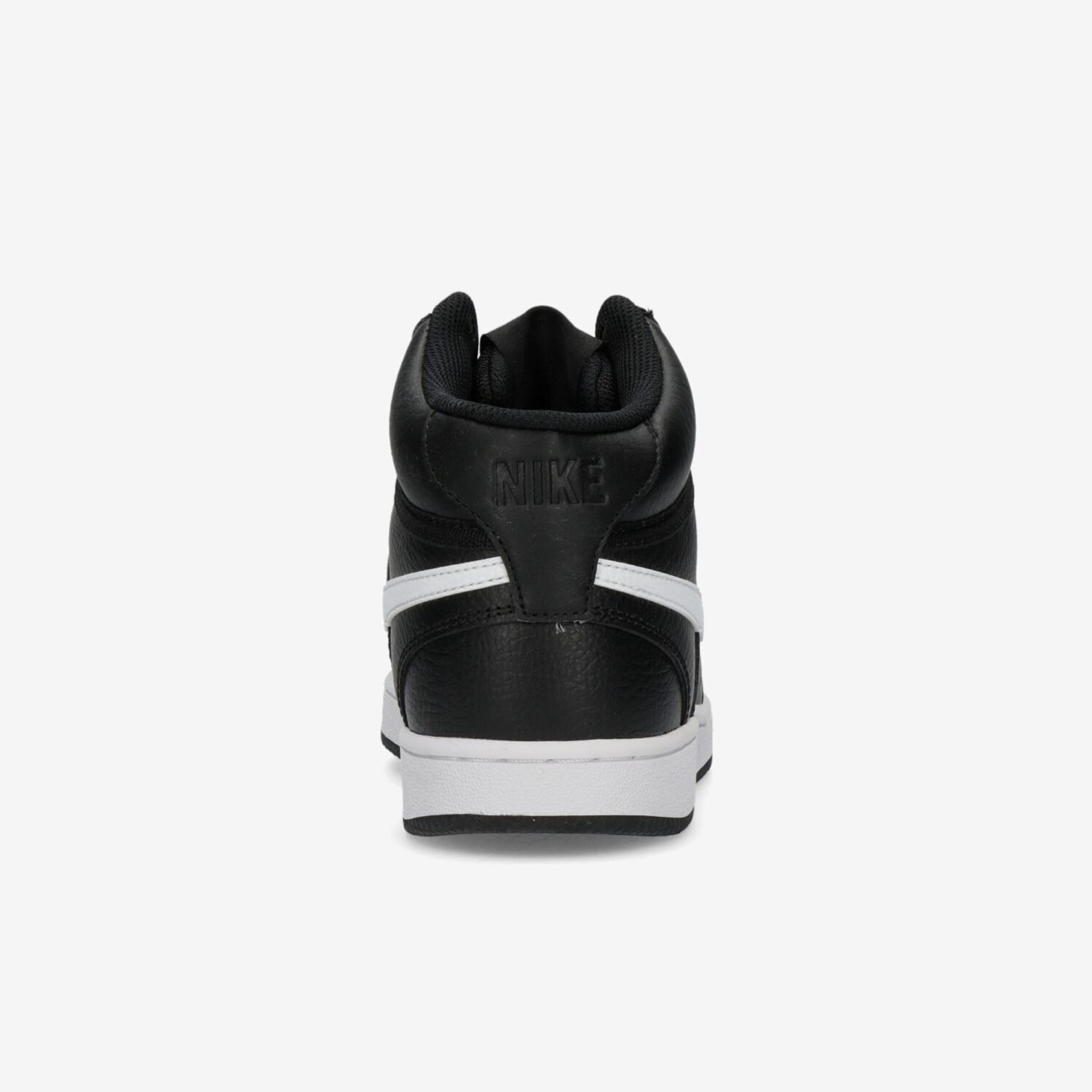 Nike Court Vision - Blanco - Zapatillas Bota Mujer