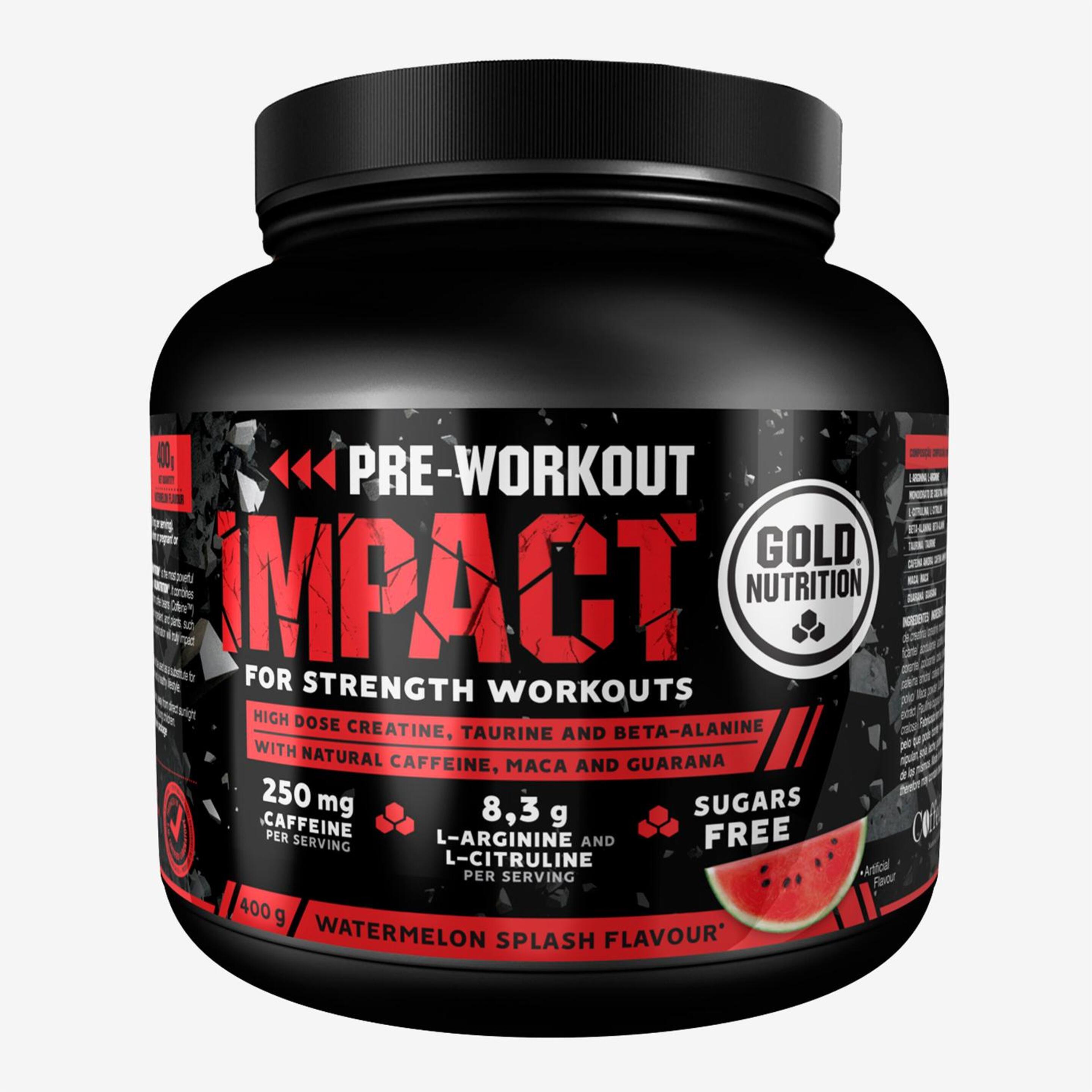 Gold Nutrition Pre Workout Impact