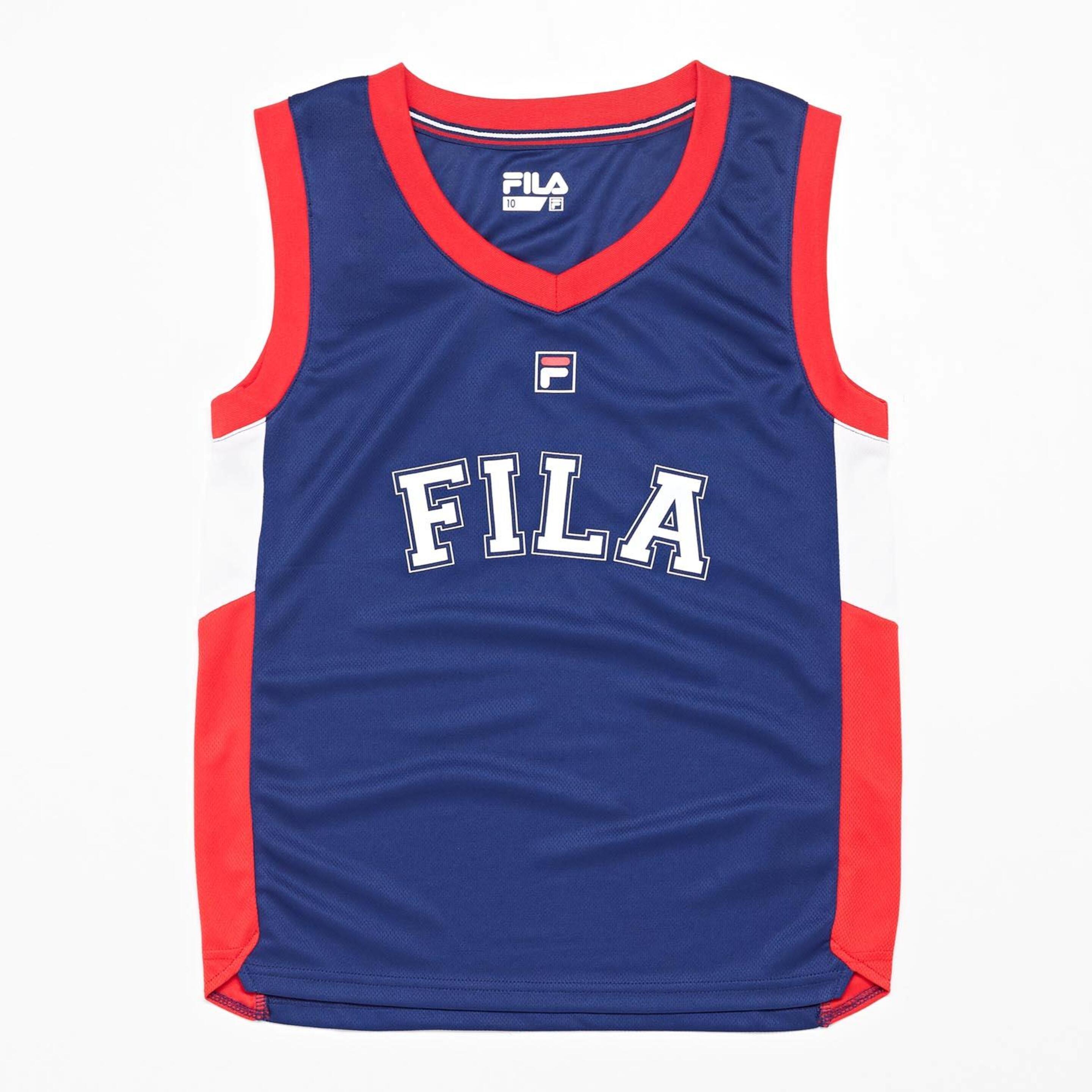 Fila Basket Jr Camiseta S/m Pol Excl