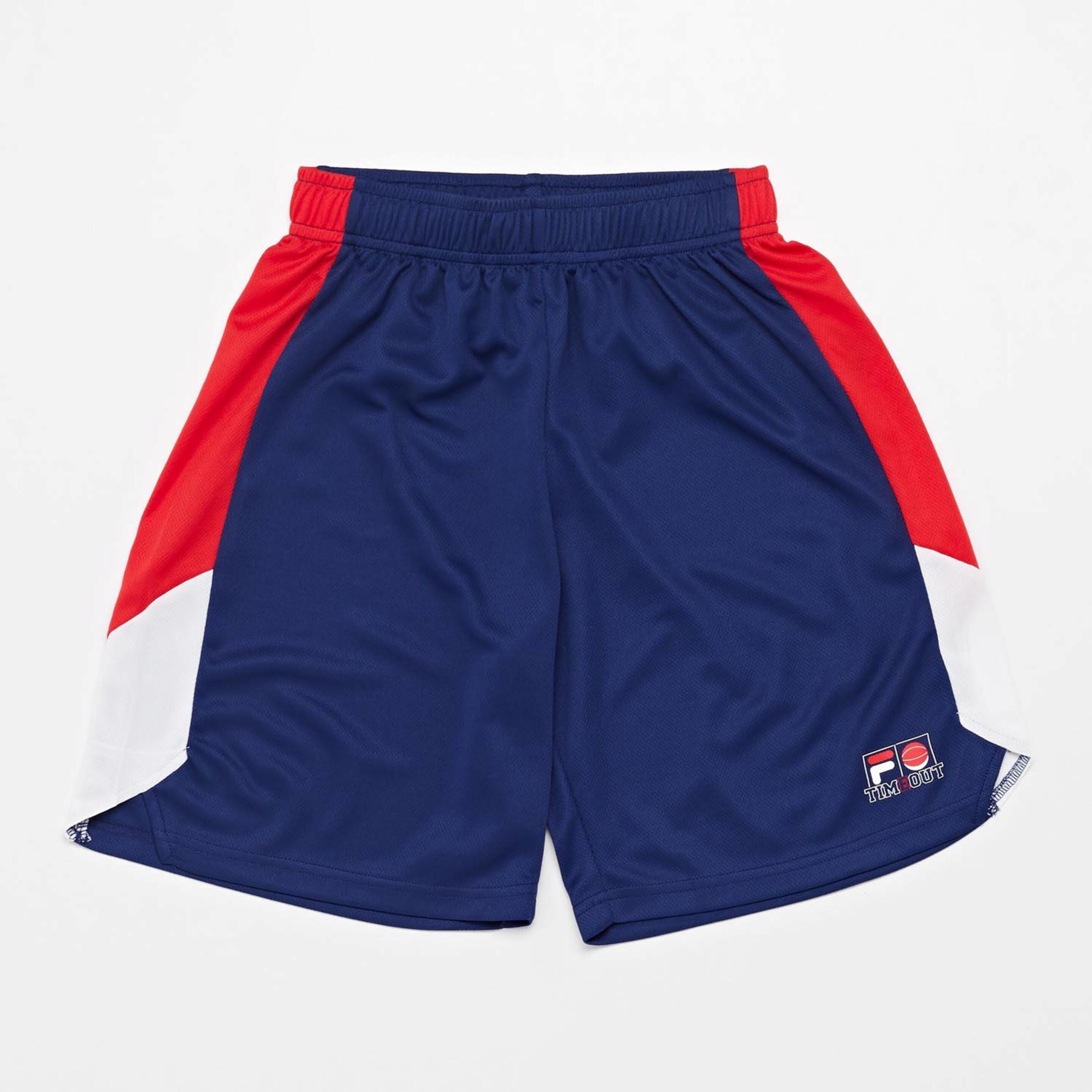 Fila Basket Jr Pantalon Corto Pol Excl