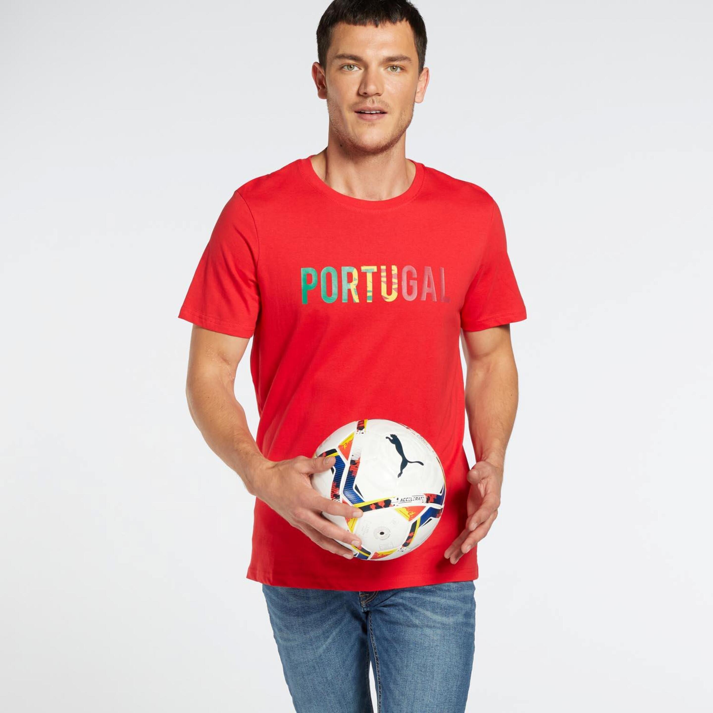 Eurocopa Cro Camiseta M/c Alg. Portugal