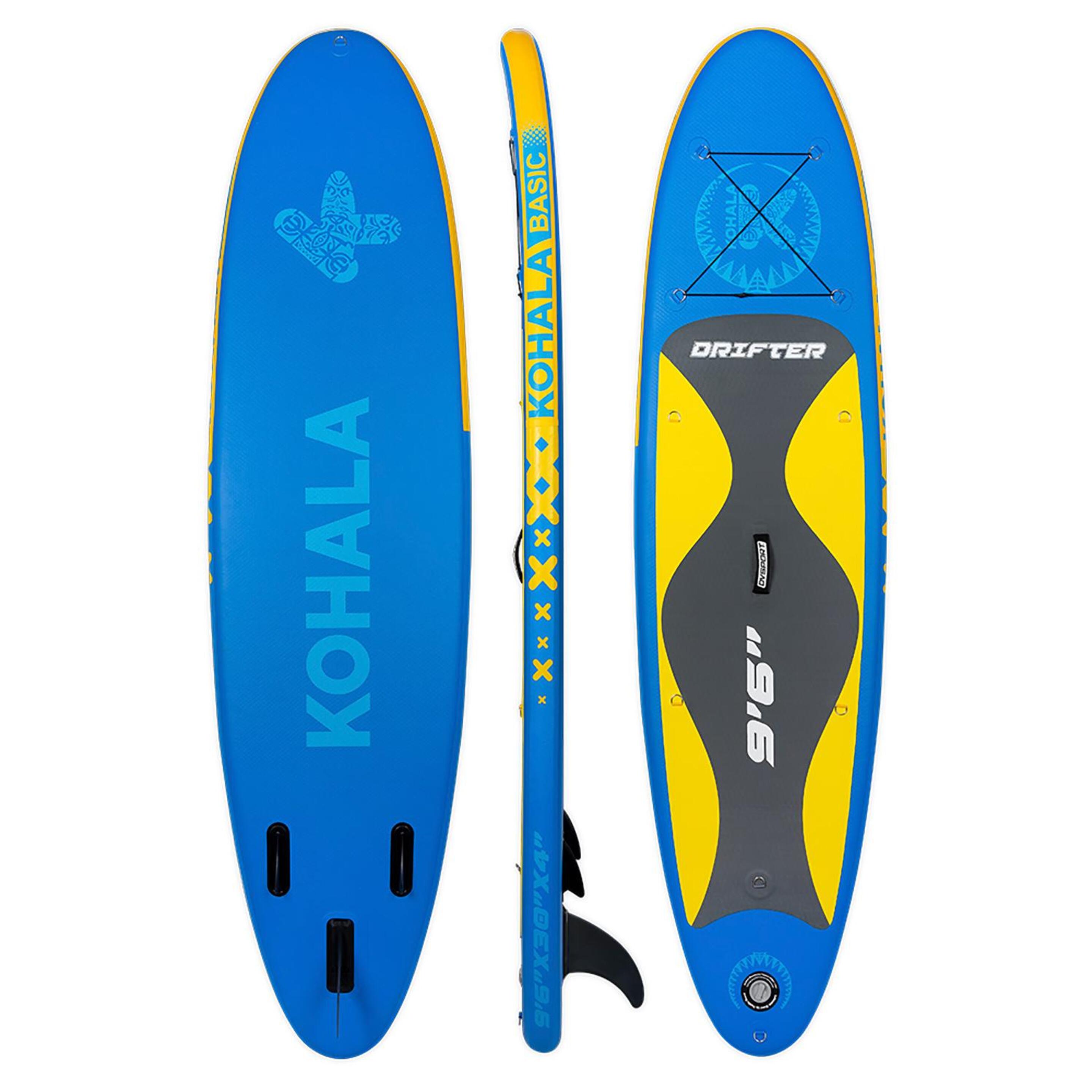 Set Paddle Surf 9' - Azul - Tabla Paddle Surf Hinchable  MKP