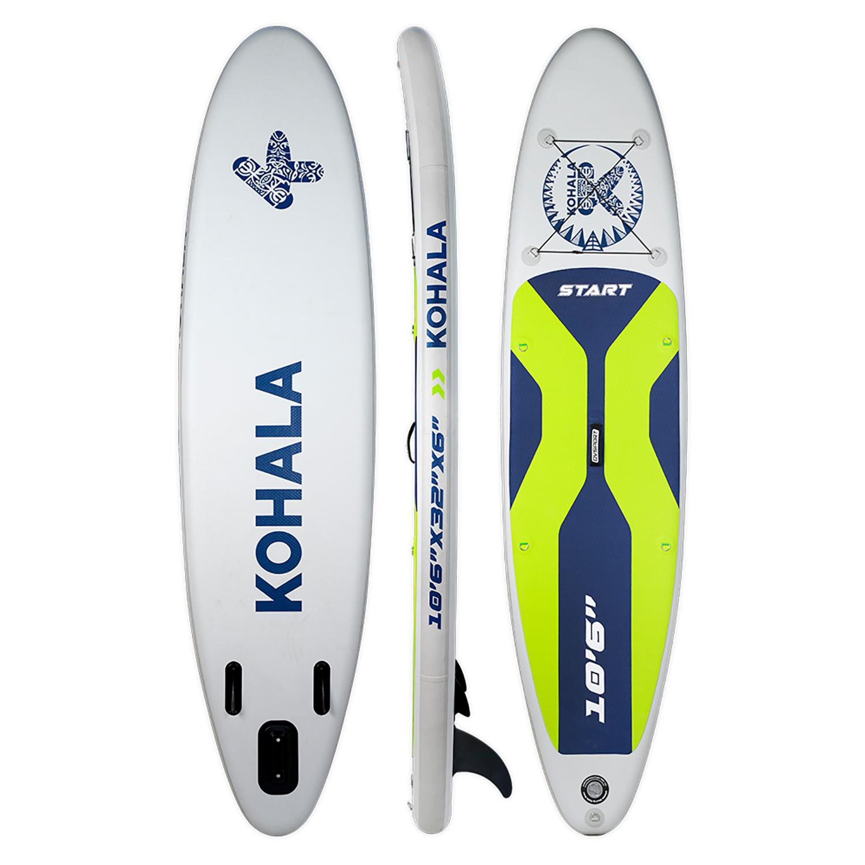 Set Paddle Surf 10' - Blanco - Tabla Paddle Surf Hinchable  MKP