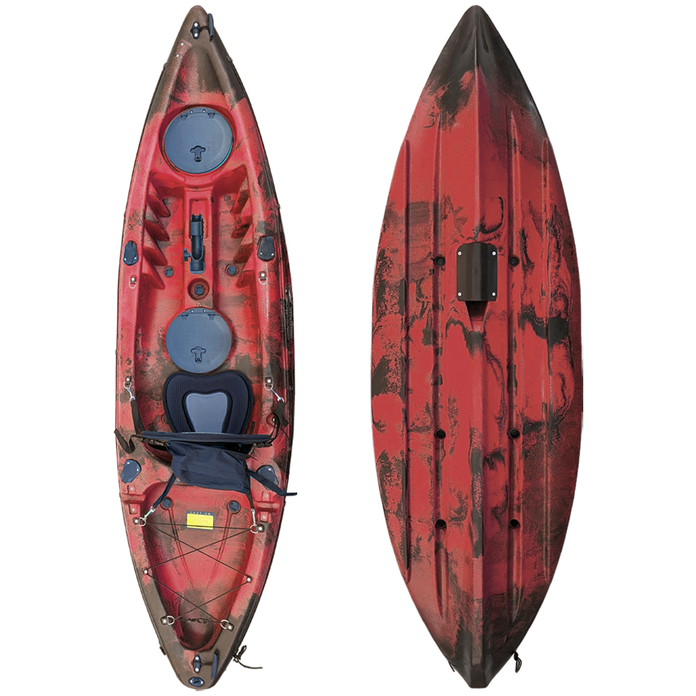 Kayak De Pesca Kenai Pro Atlantic Kayak - rojo - 