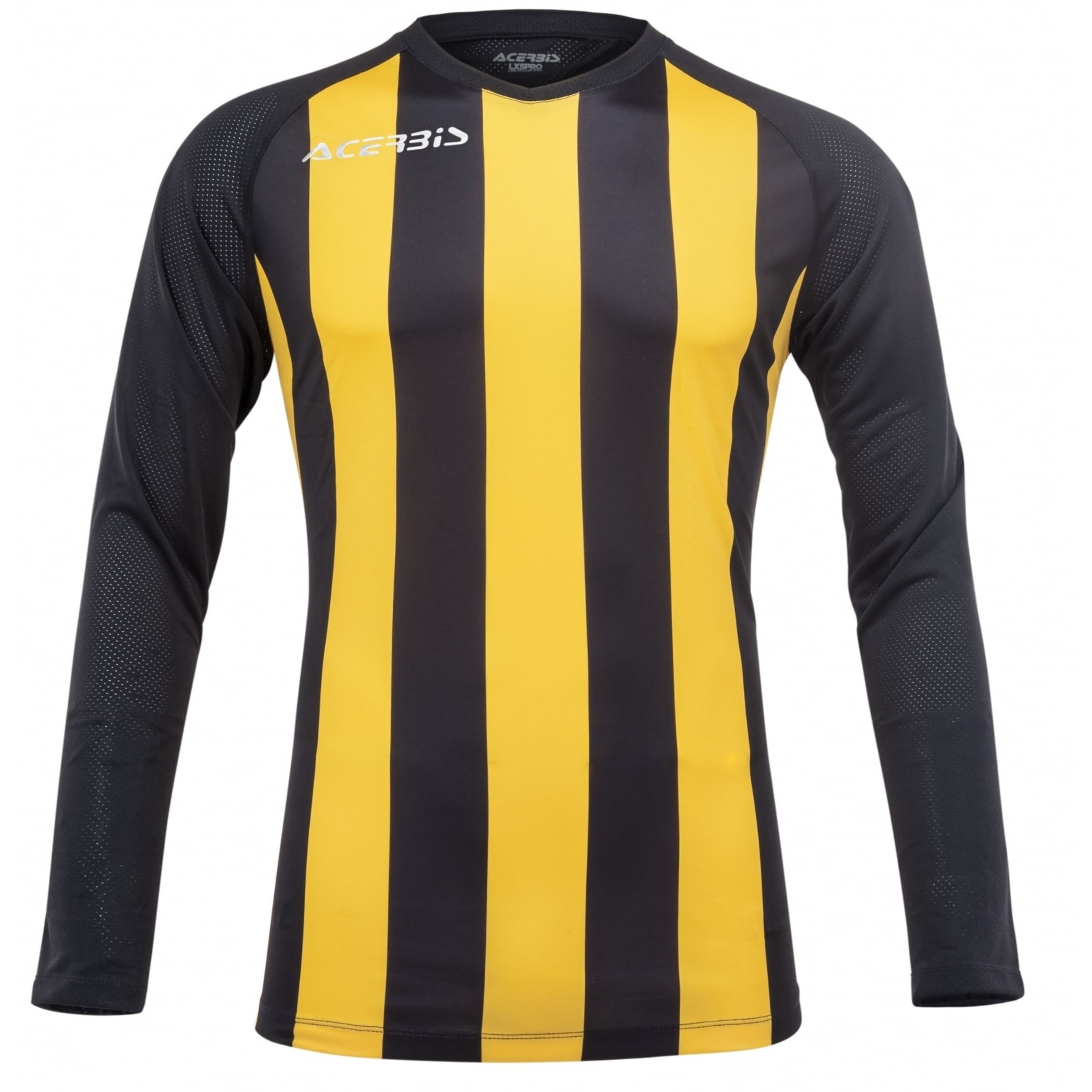 Camiseta Acerbis Johan Manga Larga - negro-amarillo - 