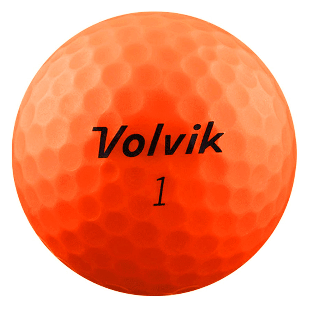 Caja De 12 Bolas De Golf Volvik Vimat Soft - naranja - 