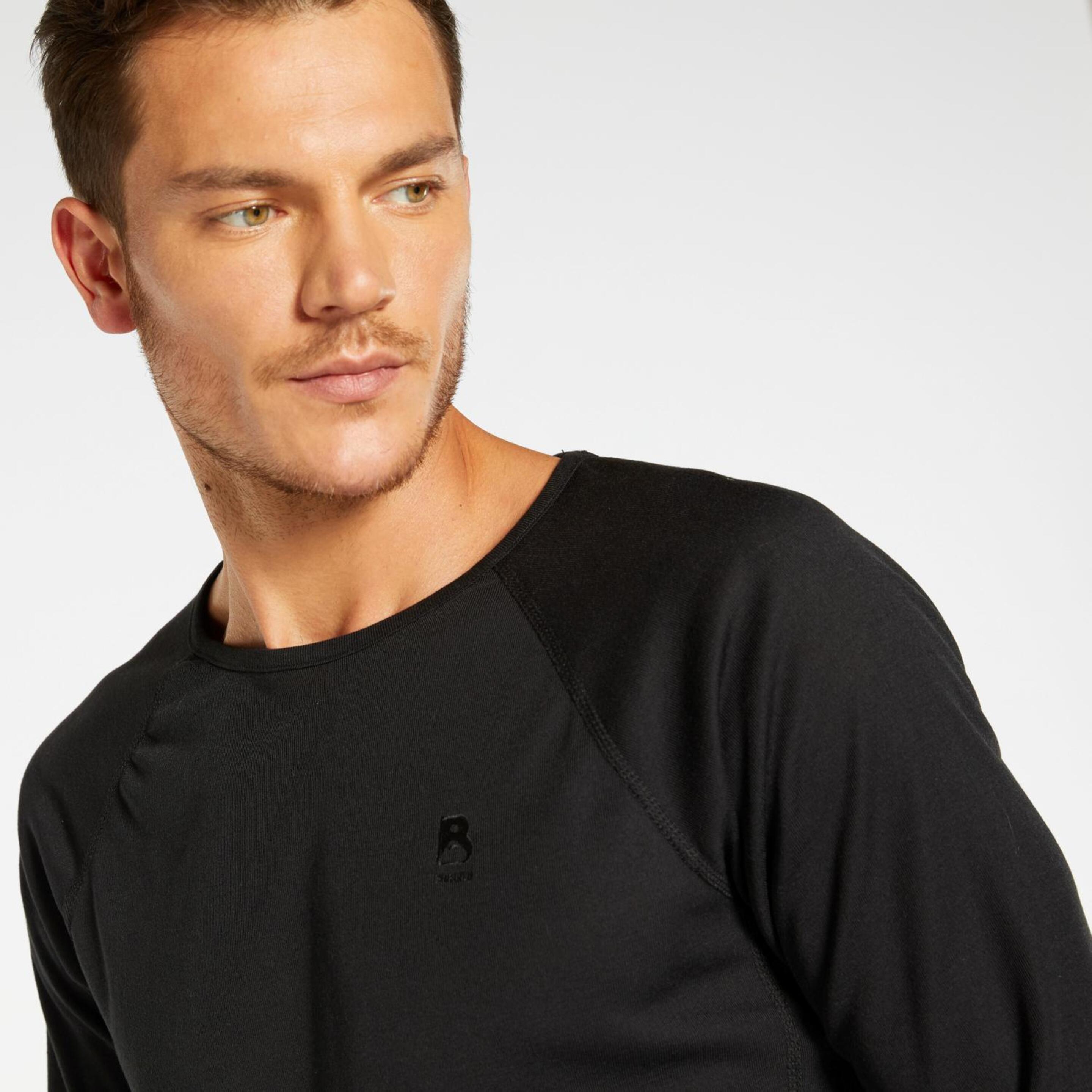 Camiseta Termica Boriken - Negro - Camiseta Interior Hombre