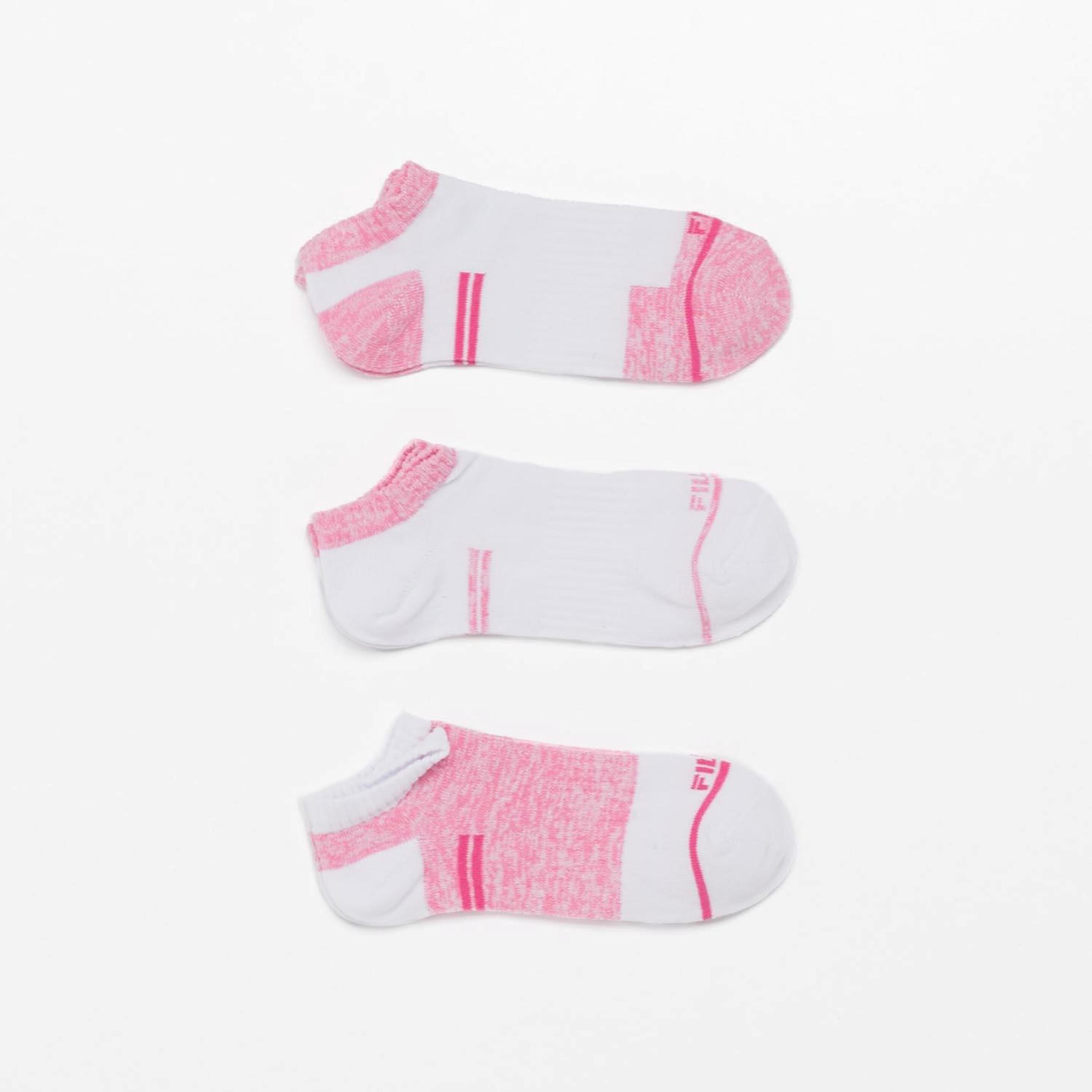 Calcetines Invisibles Fila - rosa - Calcetines Niña