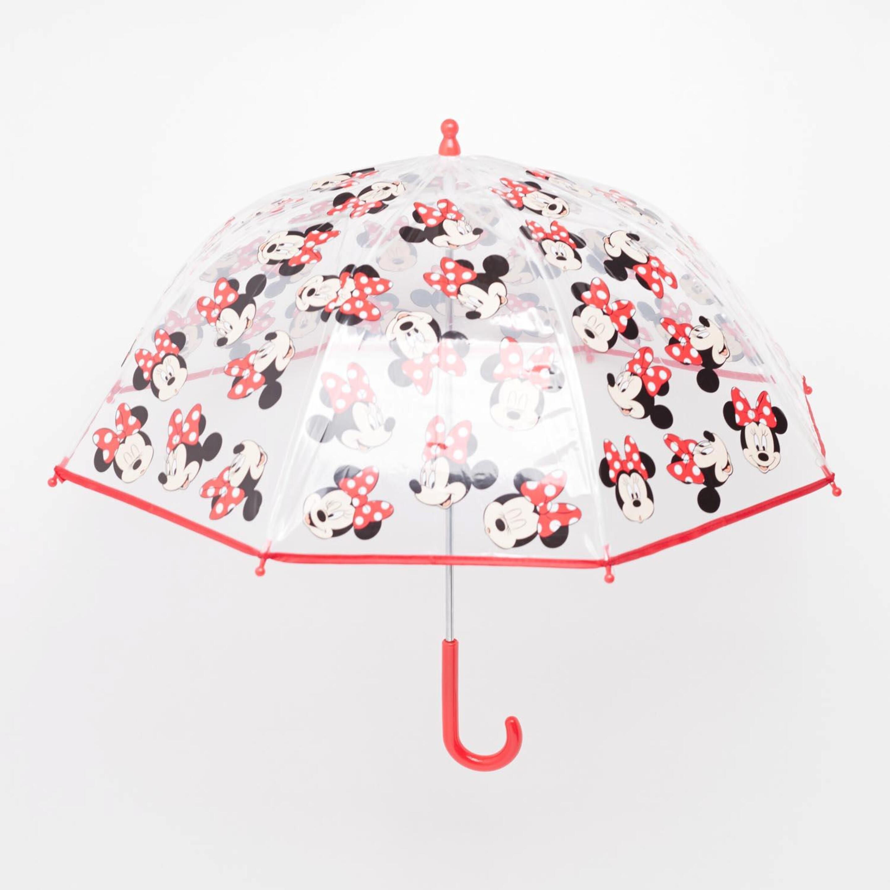 Paraguas Minnie Mouse - rojo - Paraguas Disney