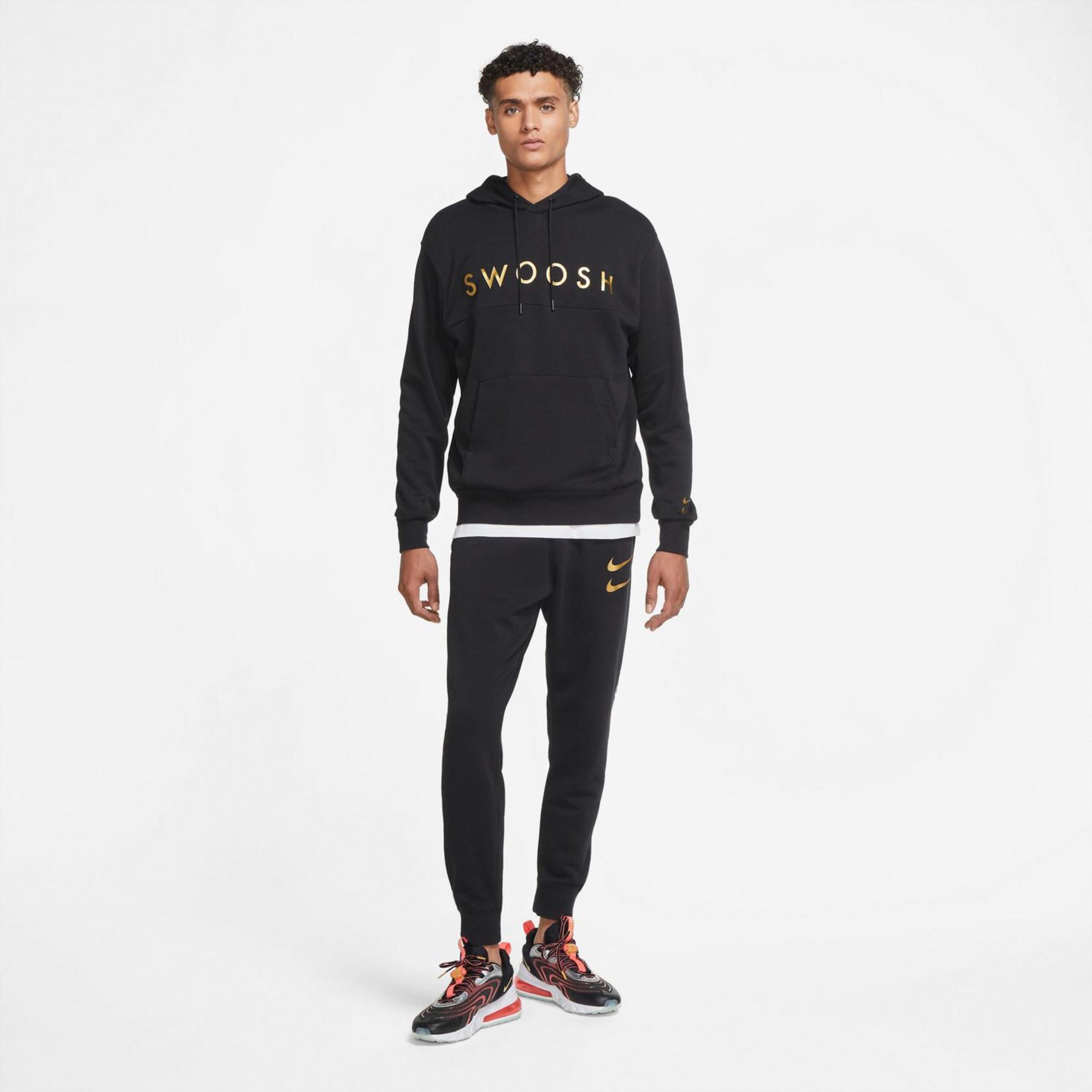 Sweatshirt Nike Swoosh Gold