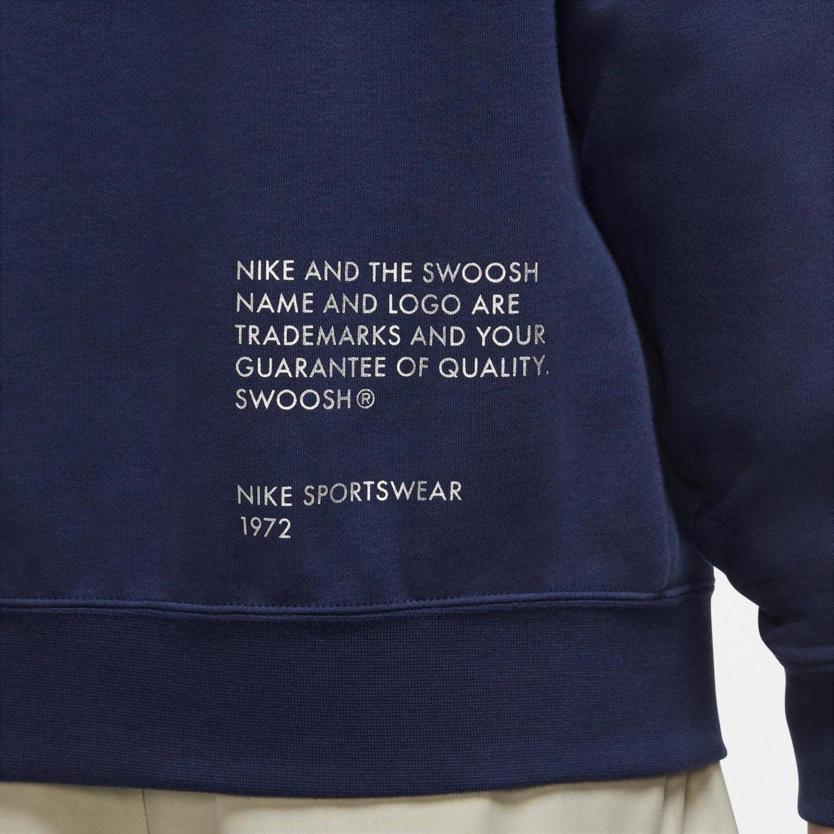 Sweatshirt Nike Swoosh Gold