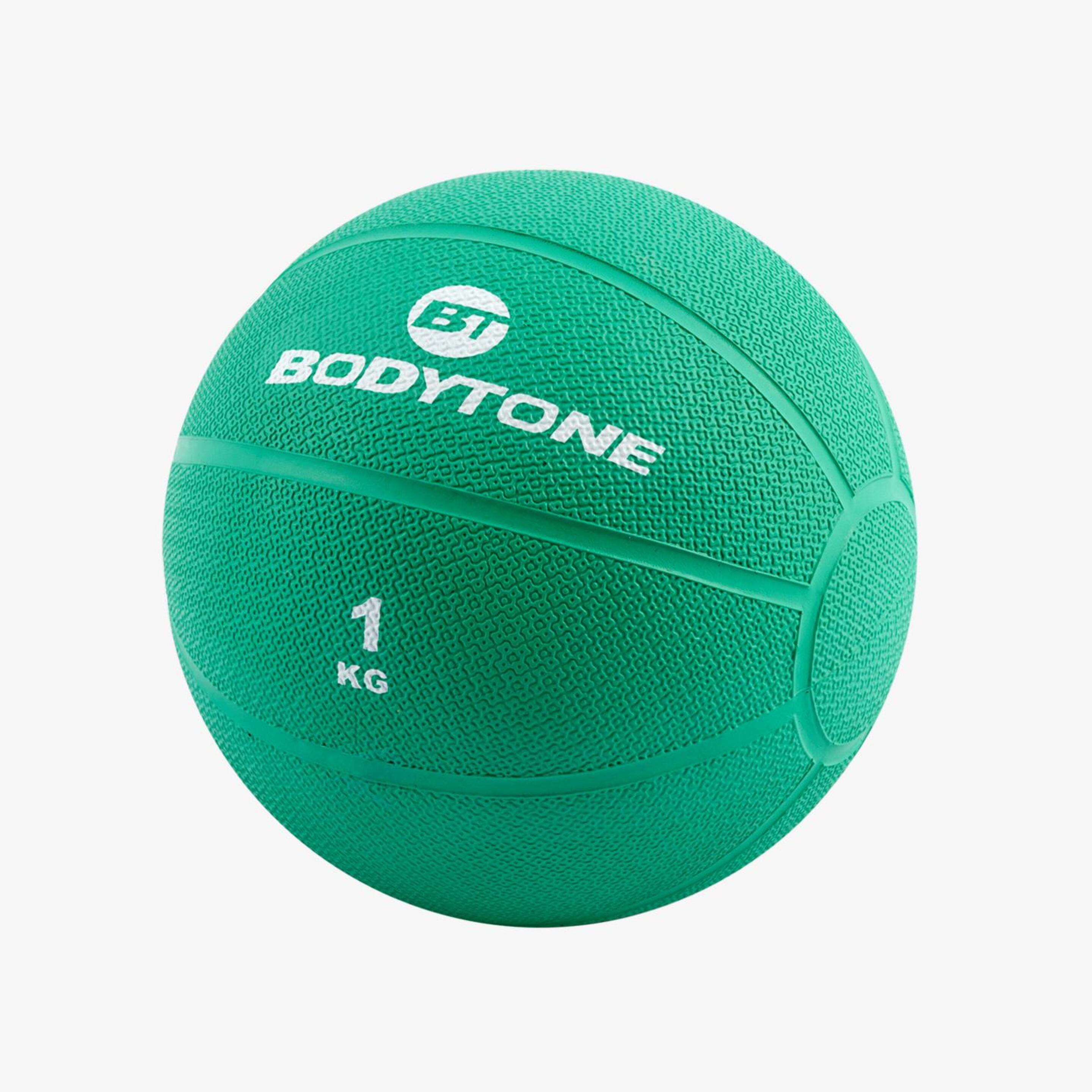 Balón Medicinal 1kg Bodytone - verde - Soft Wall