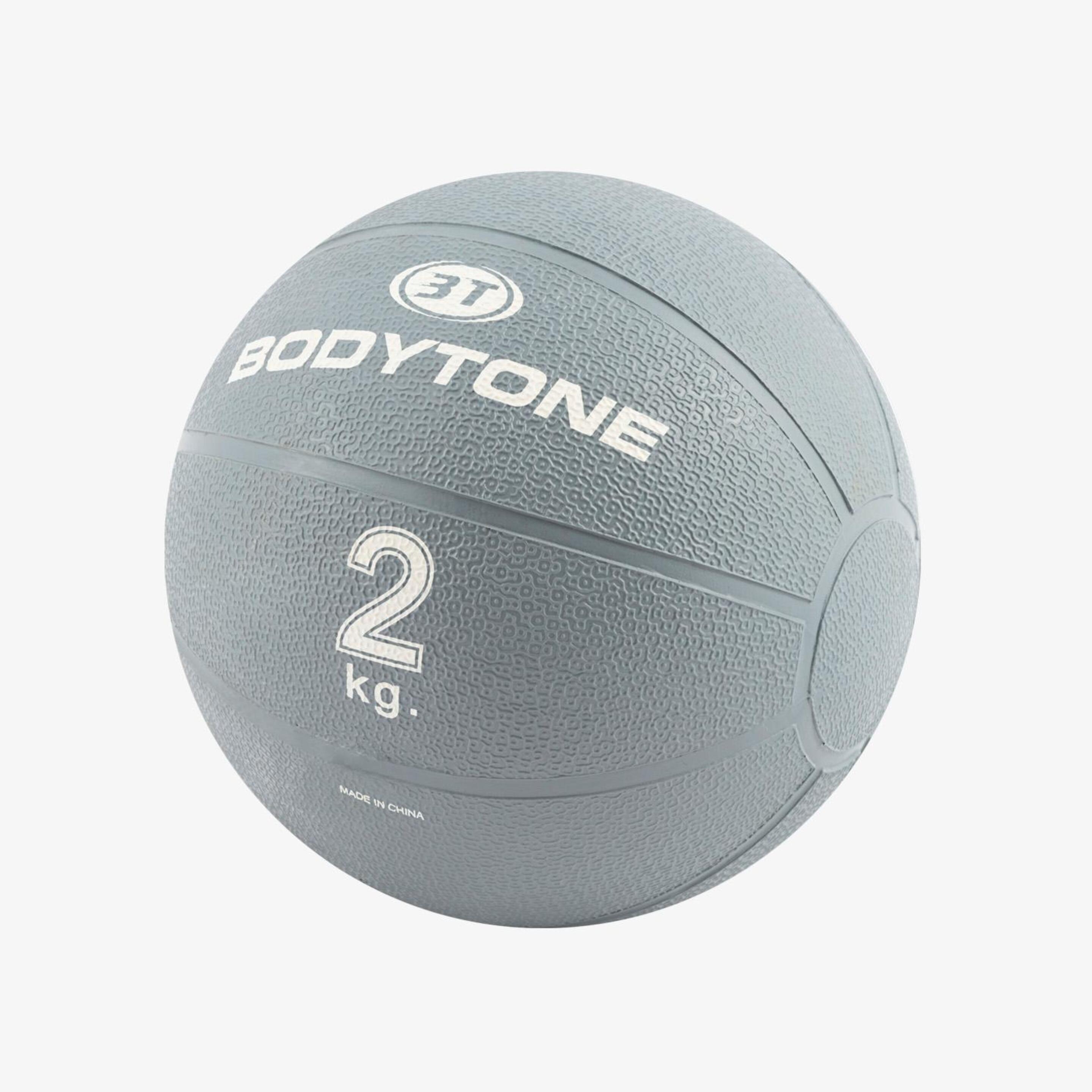 Balón Medicinal 1kg Bodytone - gris - 