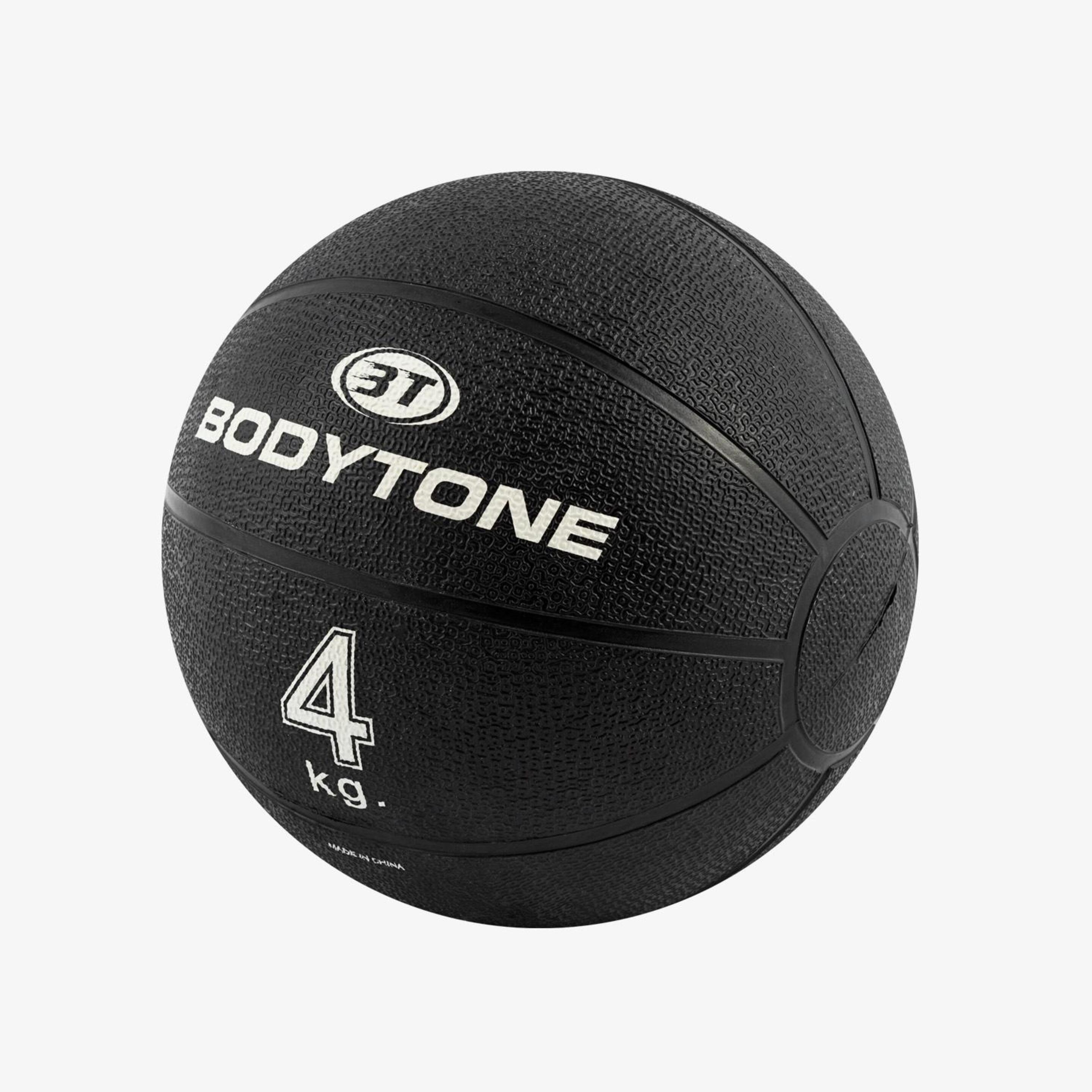Balón Medicinal 1 Kg Bodytone - Negro - Soft Wall  MKP
